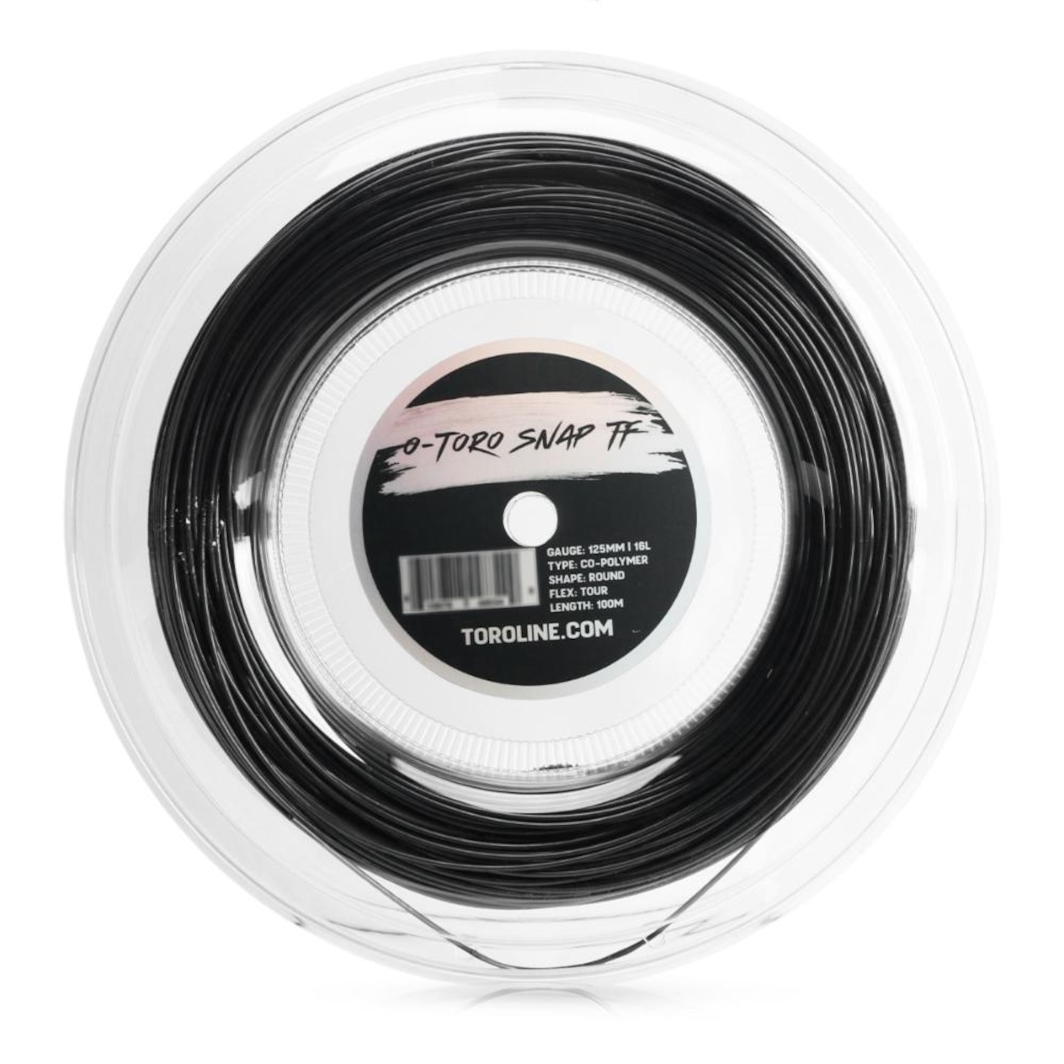 Corda Unissex Toroline O-Toro Snap TF 16L 1.25mm Preto - Rolo Com 100 Metros - Foto 2