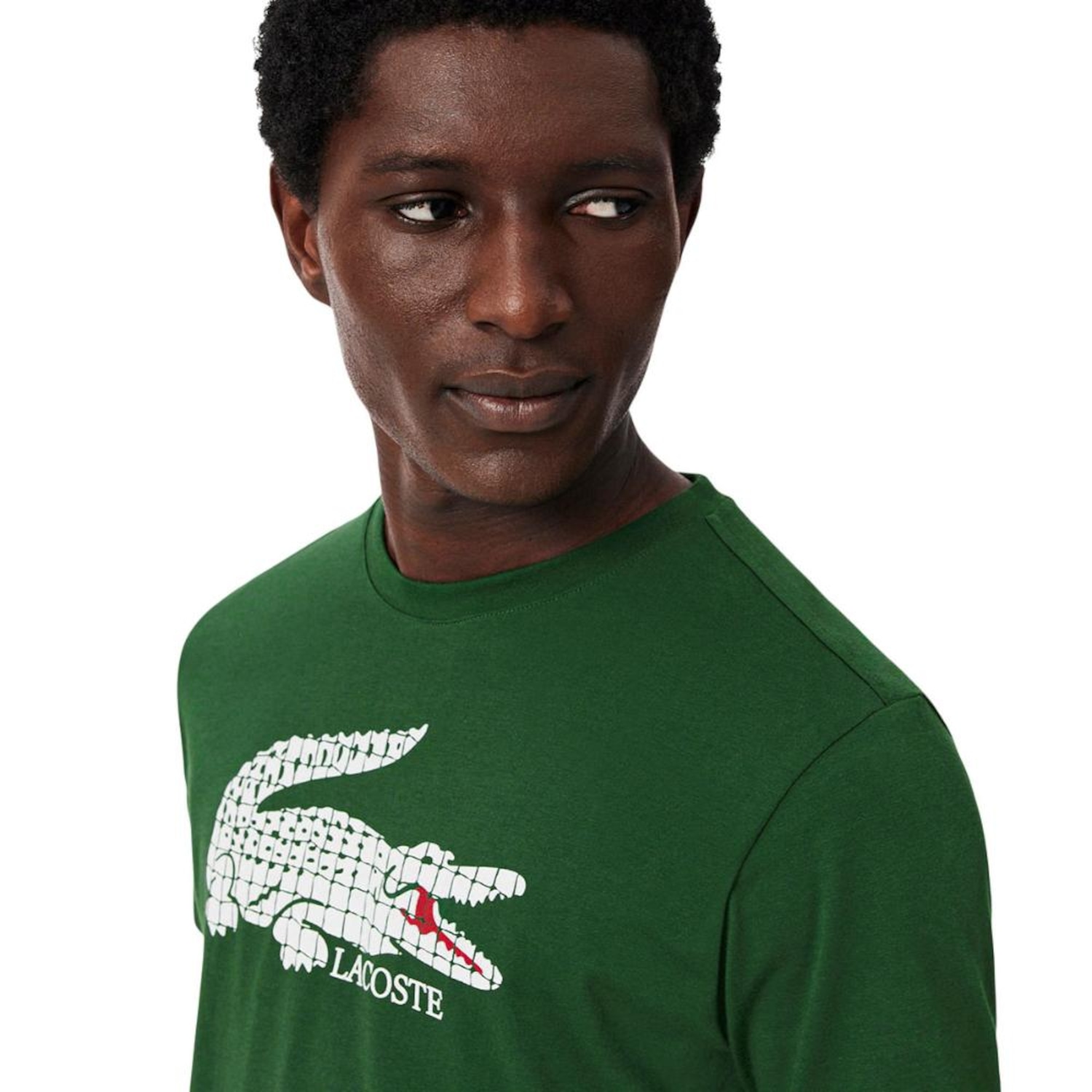 Camiseta Masculino Lacoste Roland Garros - Foto 3
