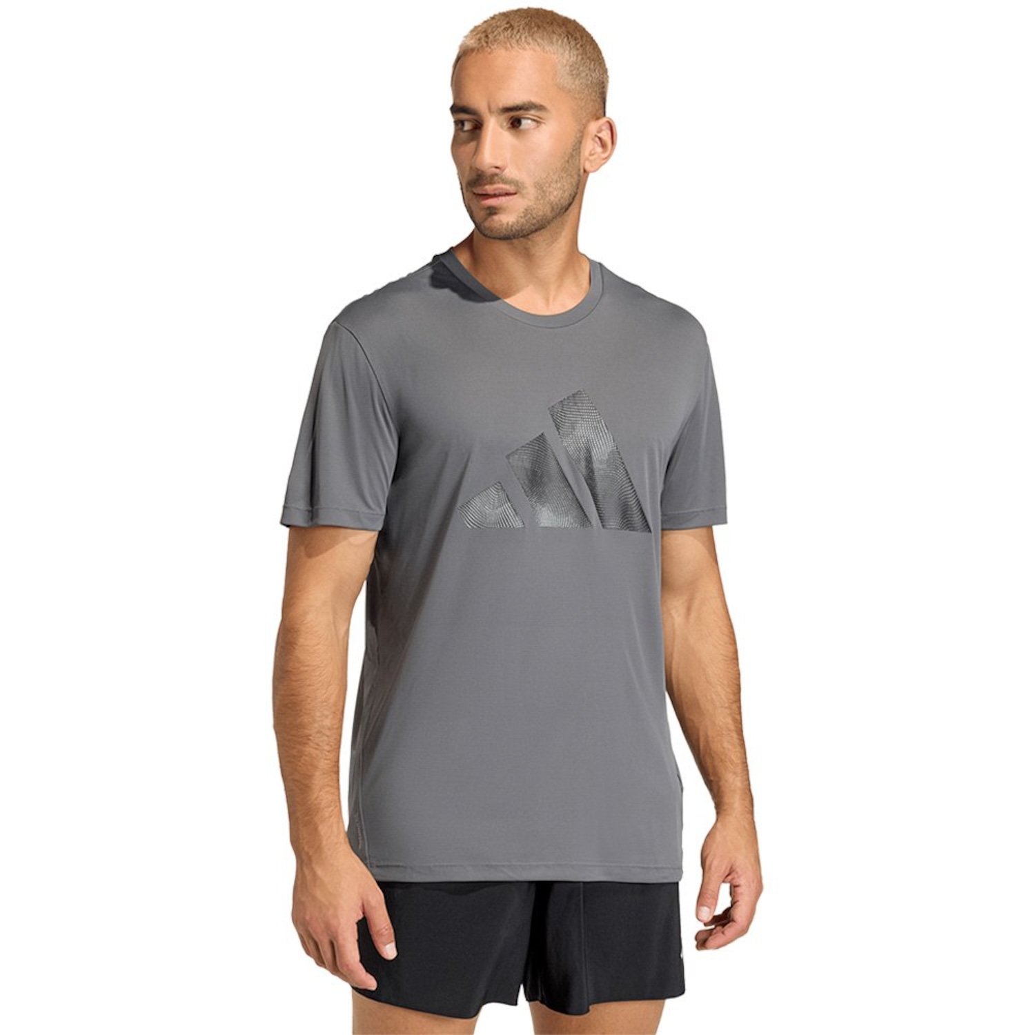 Camiseta adidas Adi365 Essentials Brand Love Masculina - Foto 1
