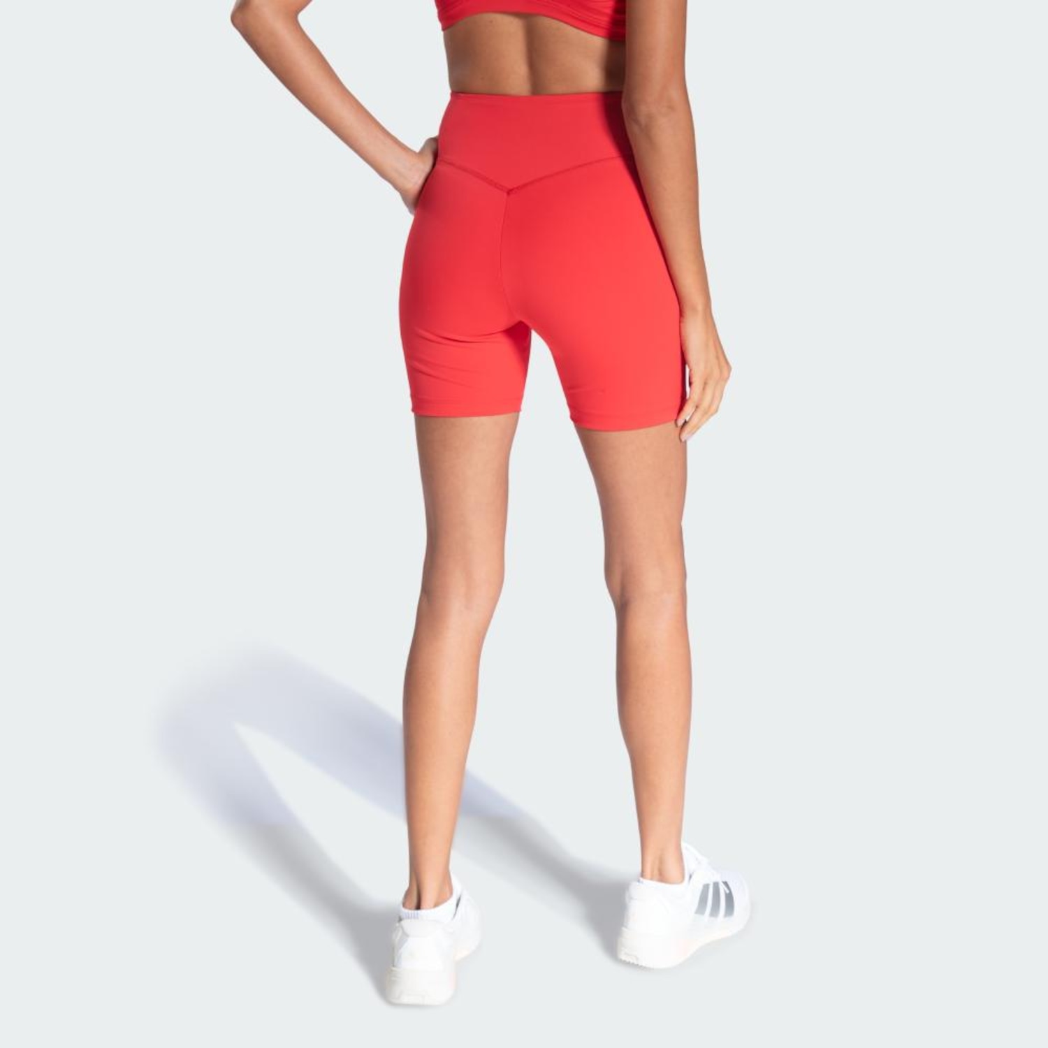 Bermuda Legging de Poliamida adidas Optime Feminina - Foto 2
