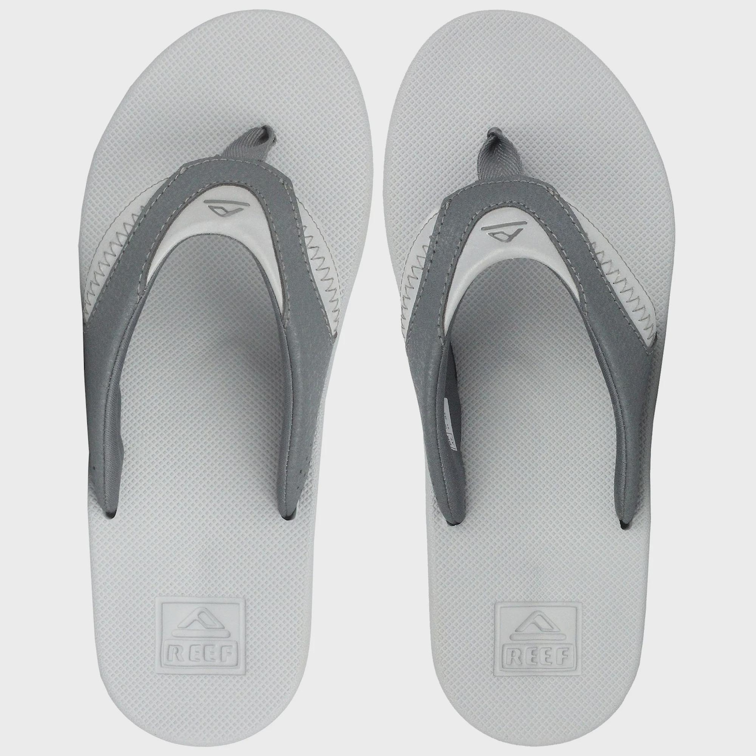 Chinelo Reef Mick Fanning Gray Reflective - Masculino - Foto 1