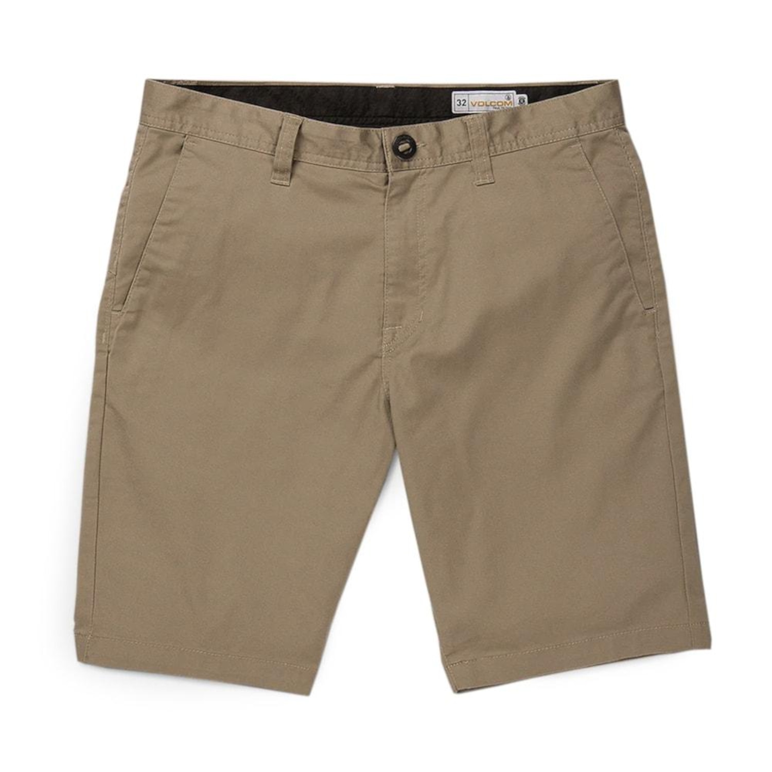 Bermuda Passeio Volcom Frickin Modern Stretch Chino Masculina - Foto 1