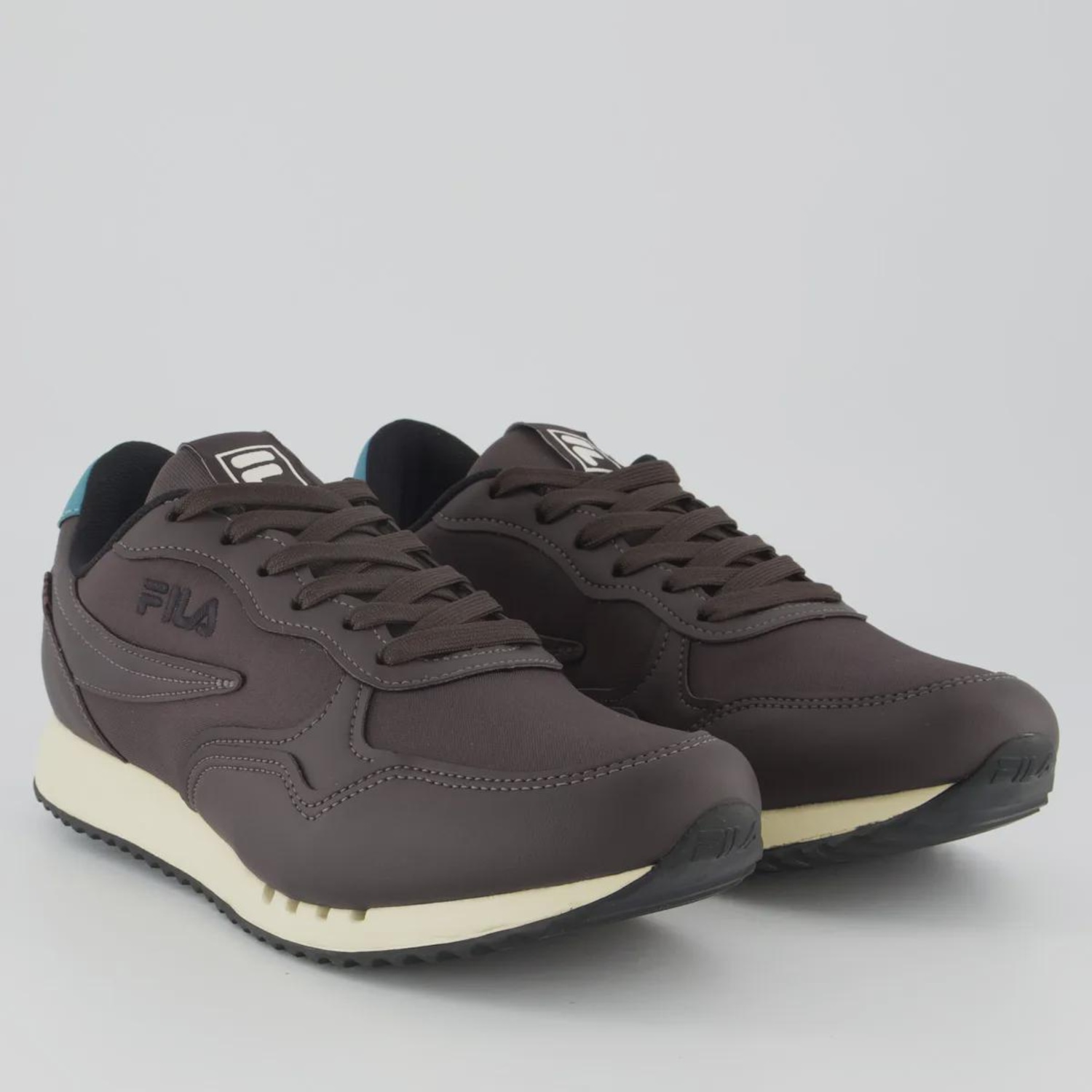 Tênis Masculino Fila Euro Jogger Vintage - Foto 2