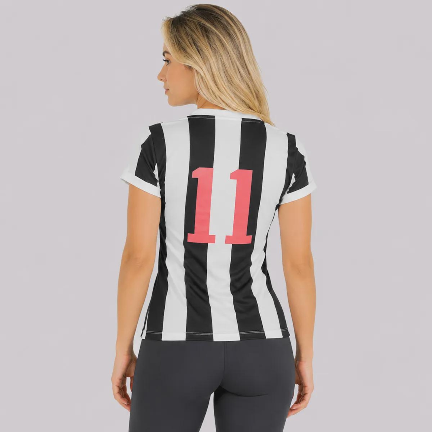 Camisa do Atlético Mineiro Retrô 1983 Éder Feminina - Foto 4