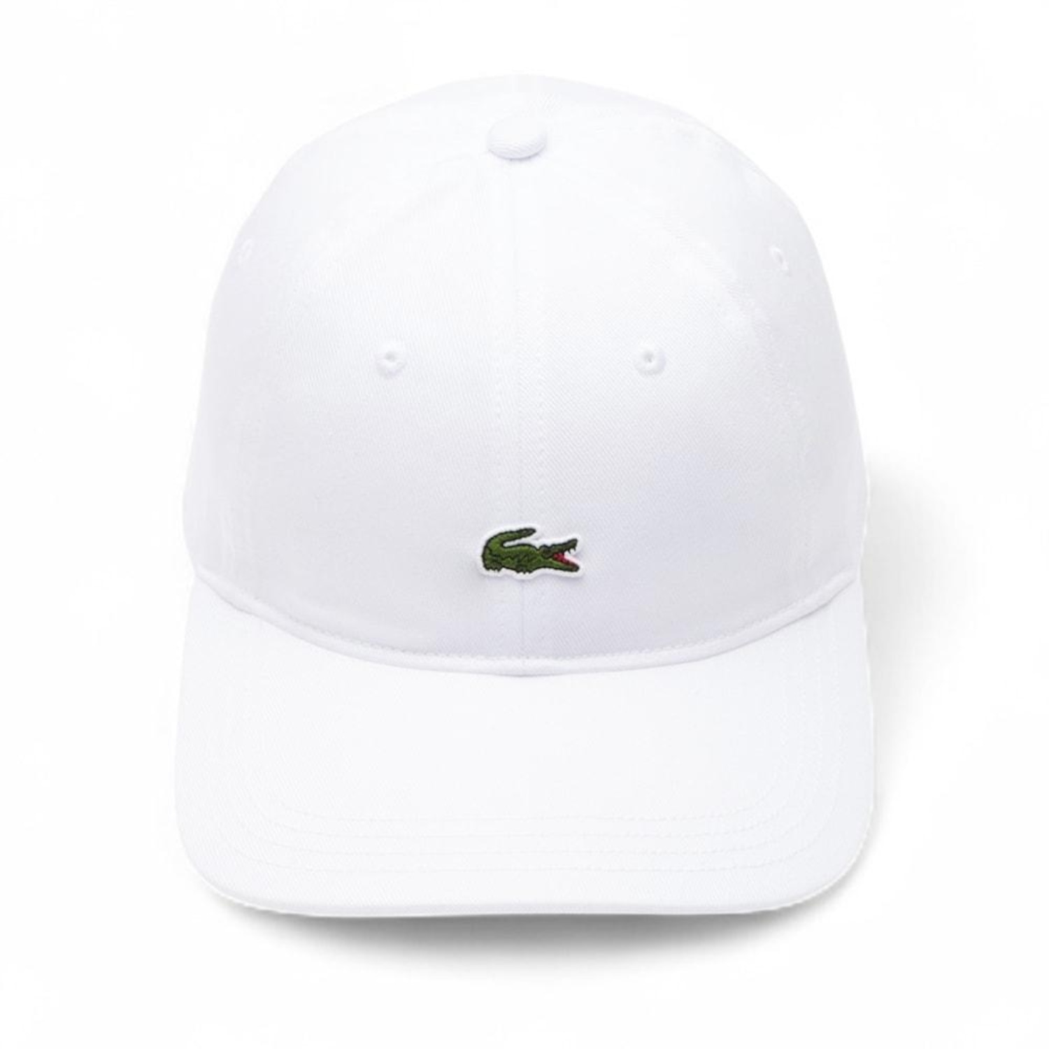 Boné Lacoste Gabardine Blanc - Foto 3