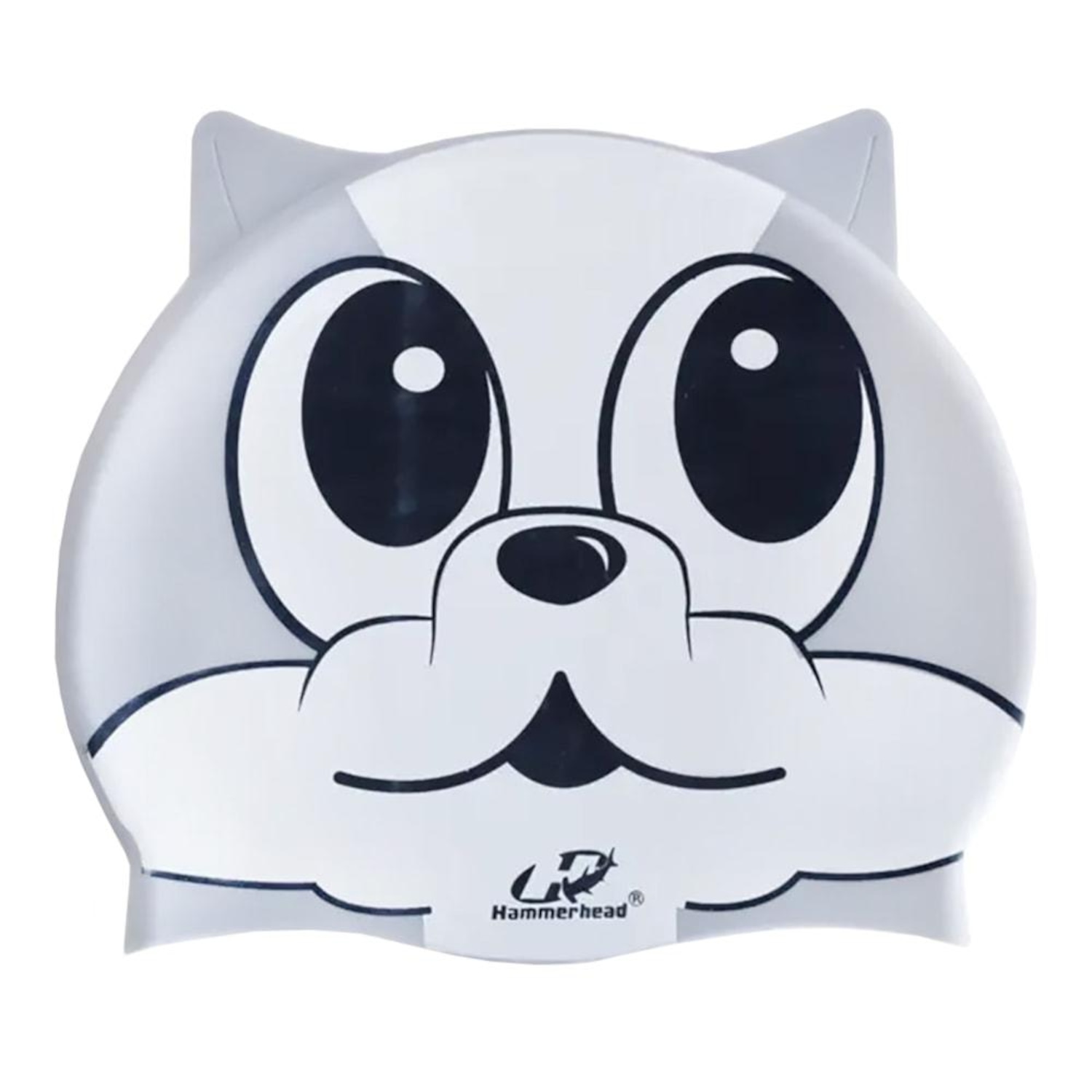 Touca de Natação Hammerhead Silicone Animal Kids Cachorrinho Infantil - Foto 1