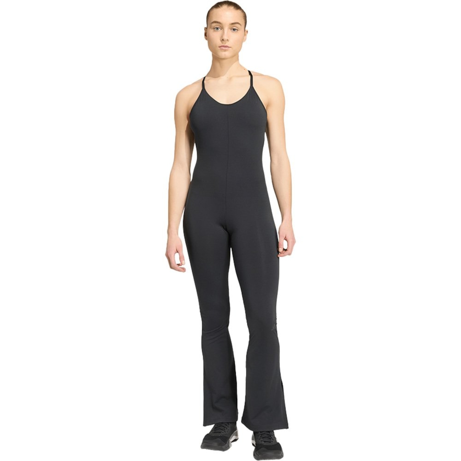 Macacão adidas All Onesie Flare Feminino - Foto 1