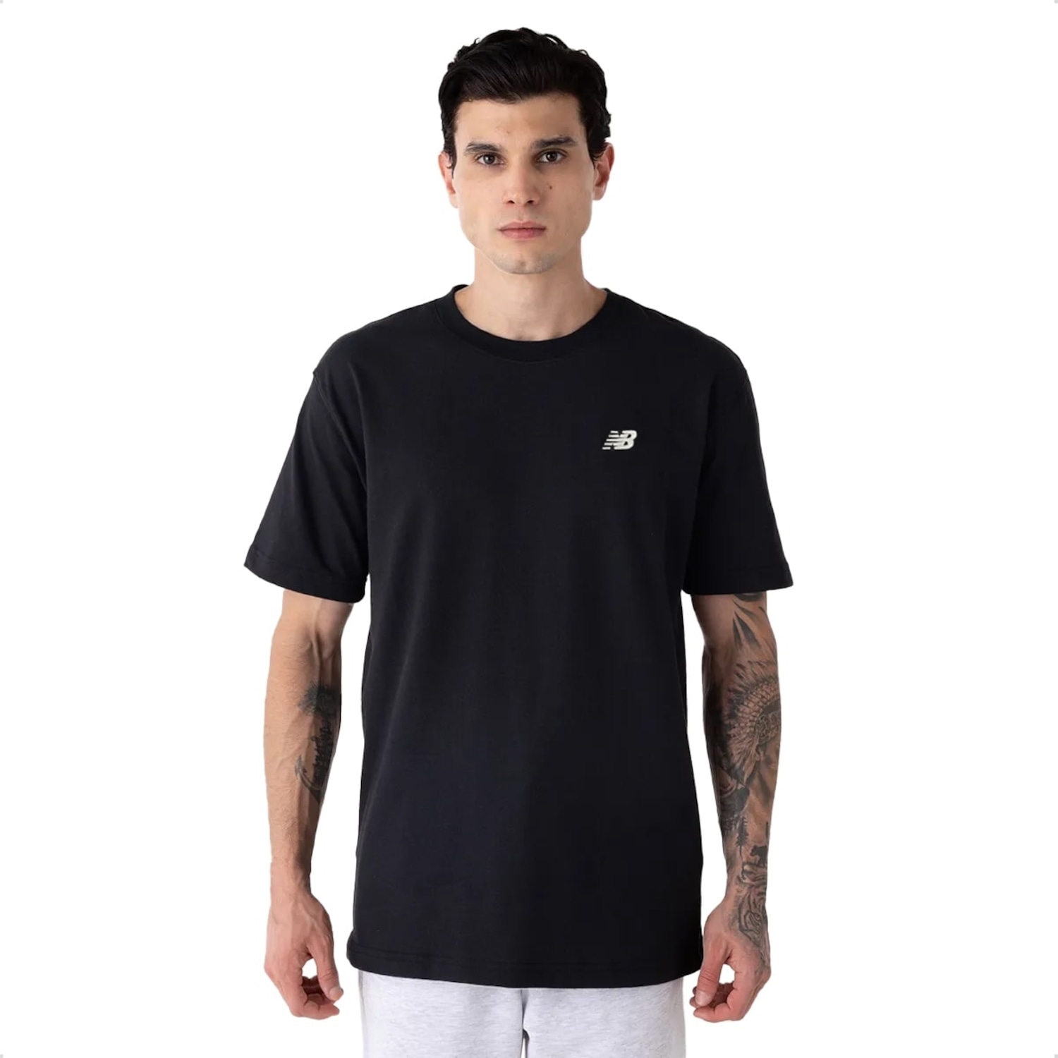 Camiseta New Balance Small Logo Masculina - Foto 1
