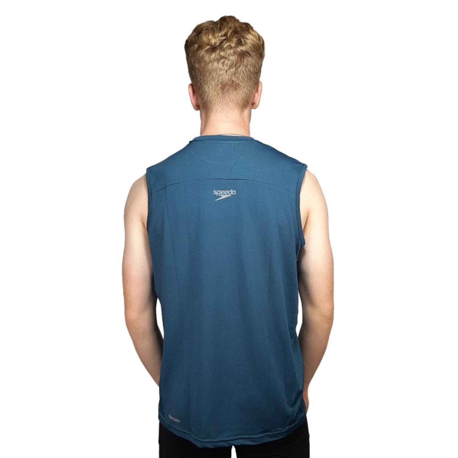 Camiseta Regata Speedo Machão Track Poliamida Masculina - Foto 3