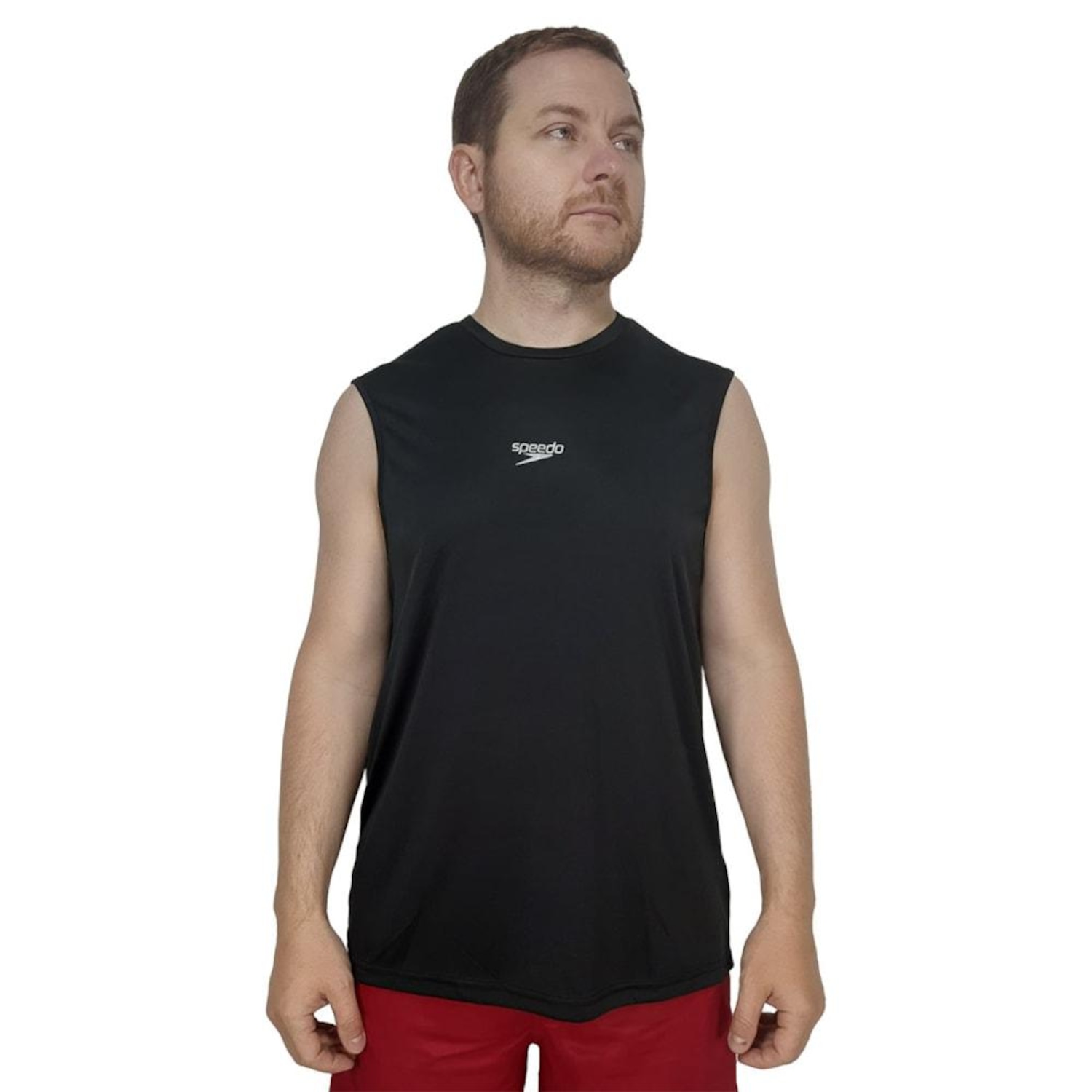 Camiseta Regata Speedo Machão Interlock Masculina - Foto 1