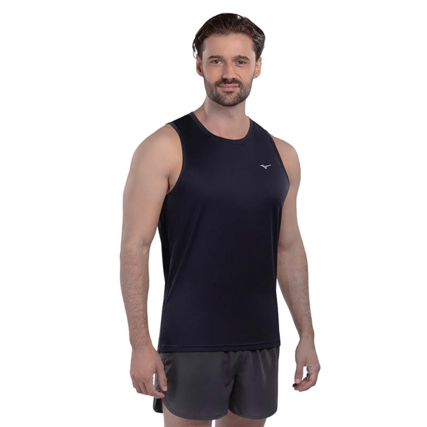 Camisa Regata Mizuno Spark 2 Masculina - Foto 1