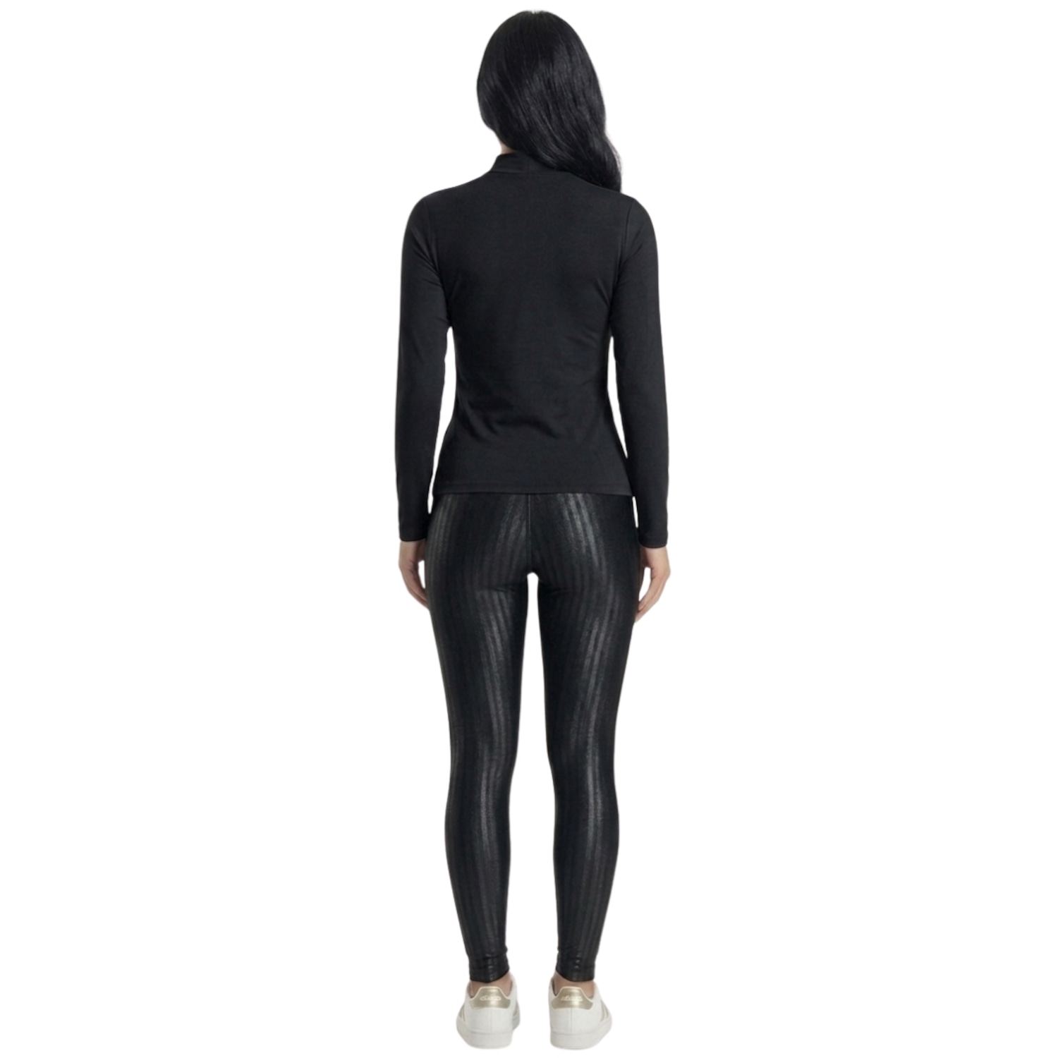 Conjunto Fitness Vekyo Feminino Blusa Térmica Proteção UV e Calça New Zig - Foto 3