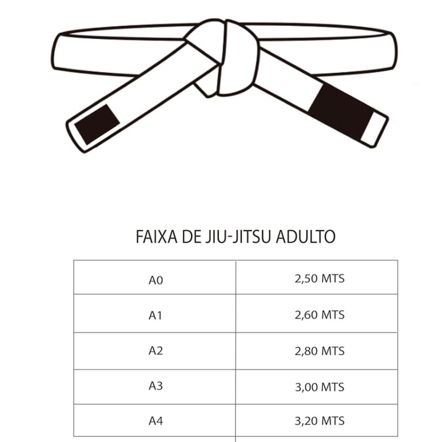 Faixa Jiu Jitsu Pretorian Elite Unissex - Foto 3