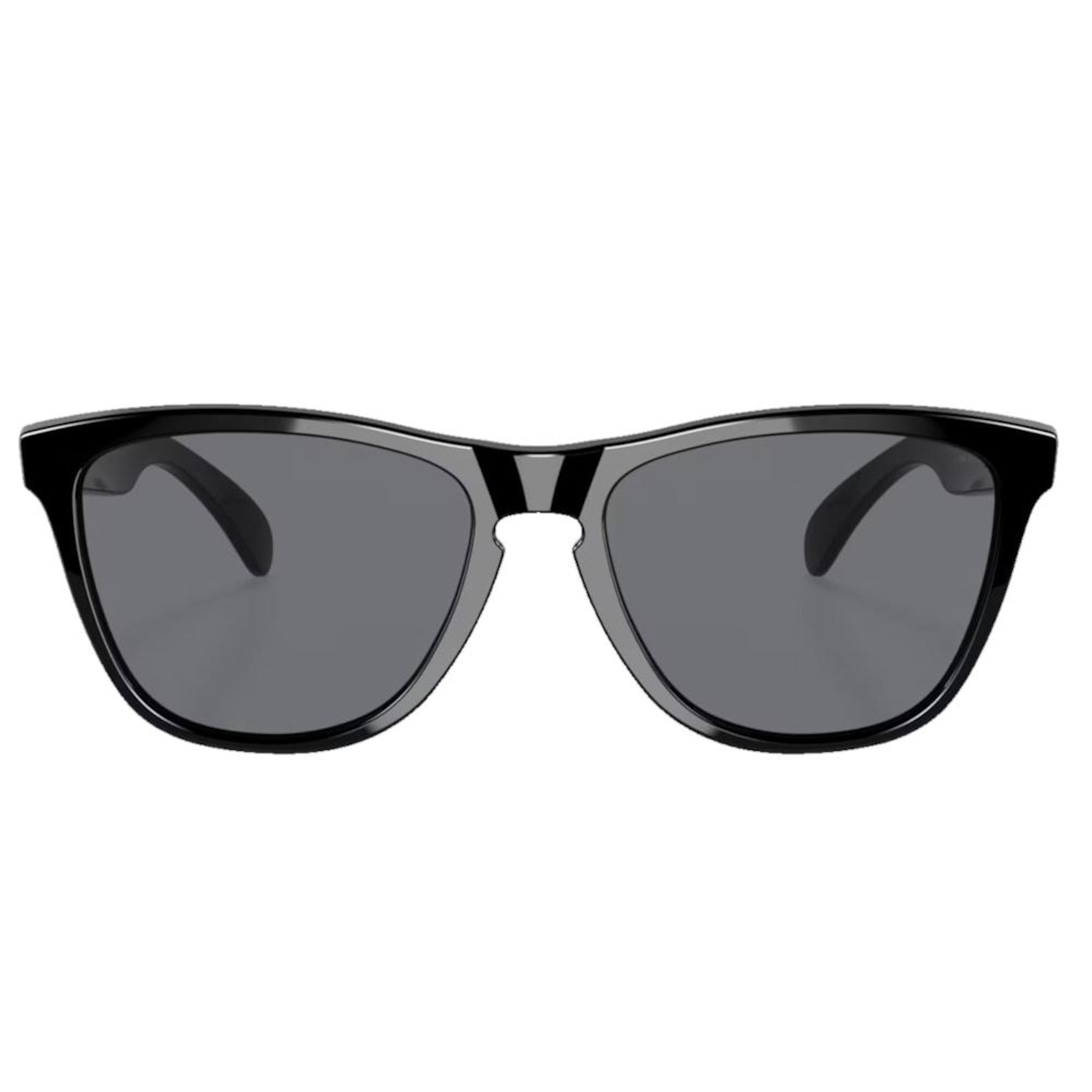 Óculos Oakley Frogskins Polished Black Grey - Foto 2