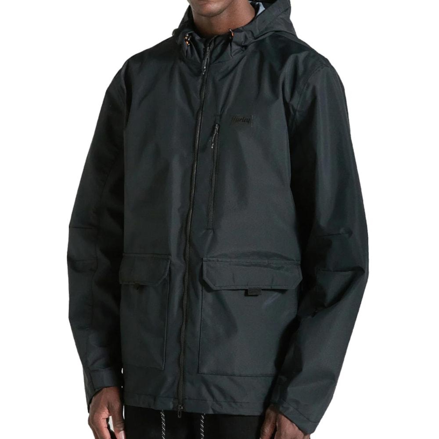 Jaqueta Impermeável Hurley Phantom Defender Masculina - Foto 3