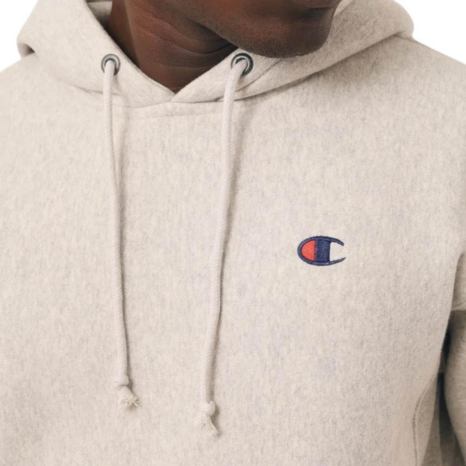 Blusão de Moletom Canguru Champion Hoodie Reverse Weave Heather Masculino - Foto 3