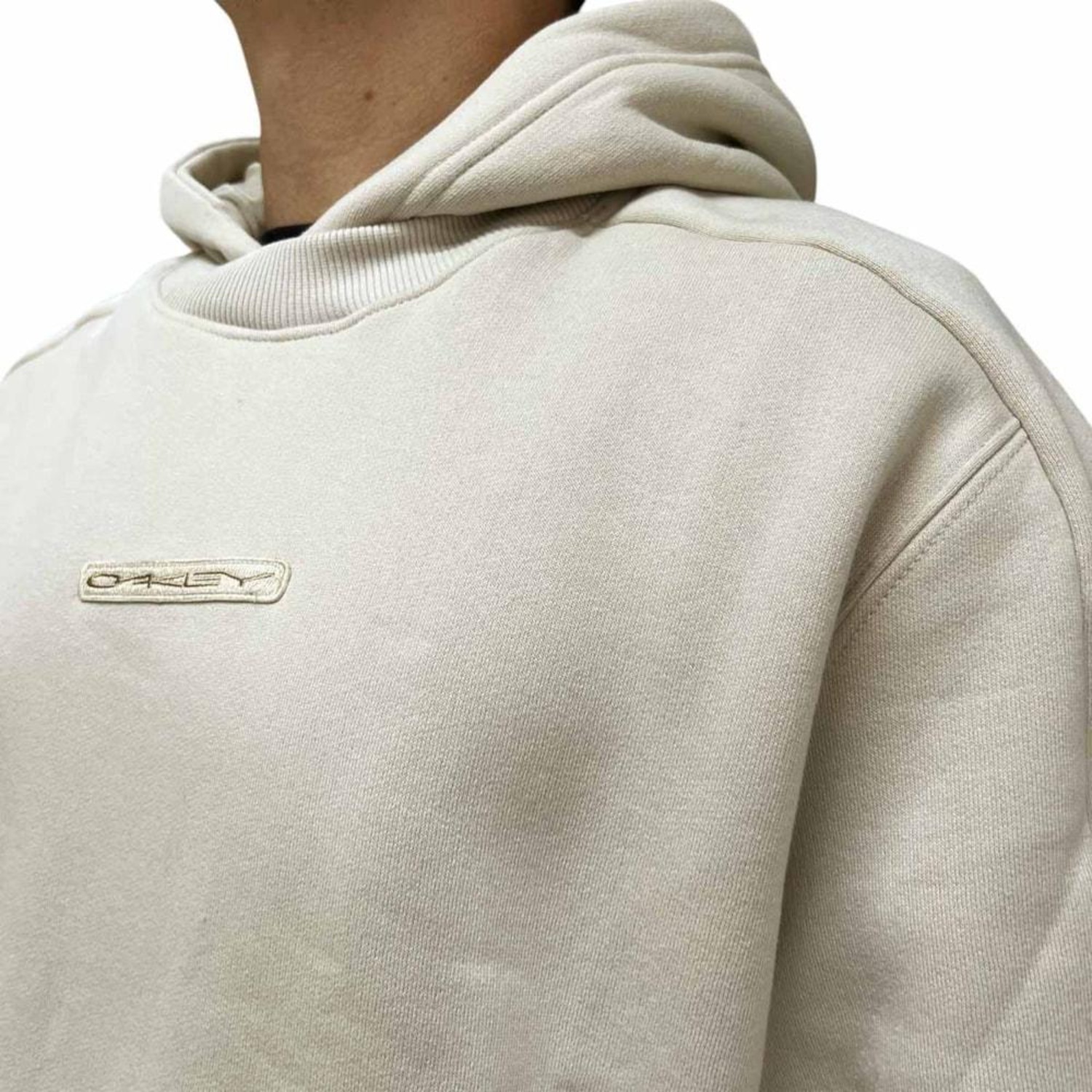 Blusão de Moletom Canguru Oakley Soho Hoodie Humus Masculino - Foto 3