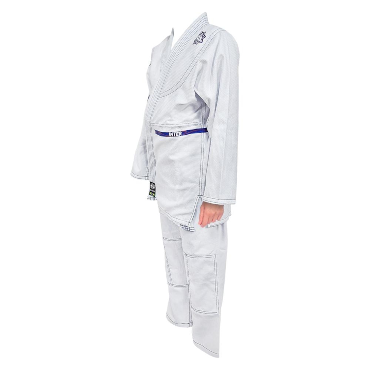 Kimono Jiu Jitsu Shiroi Inter Infantil - Foto 2