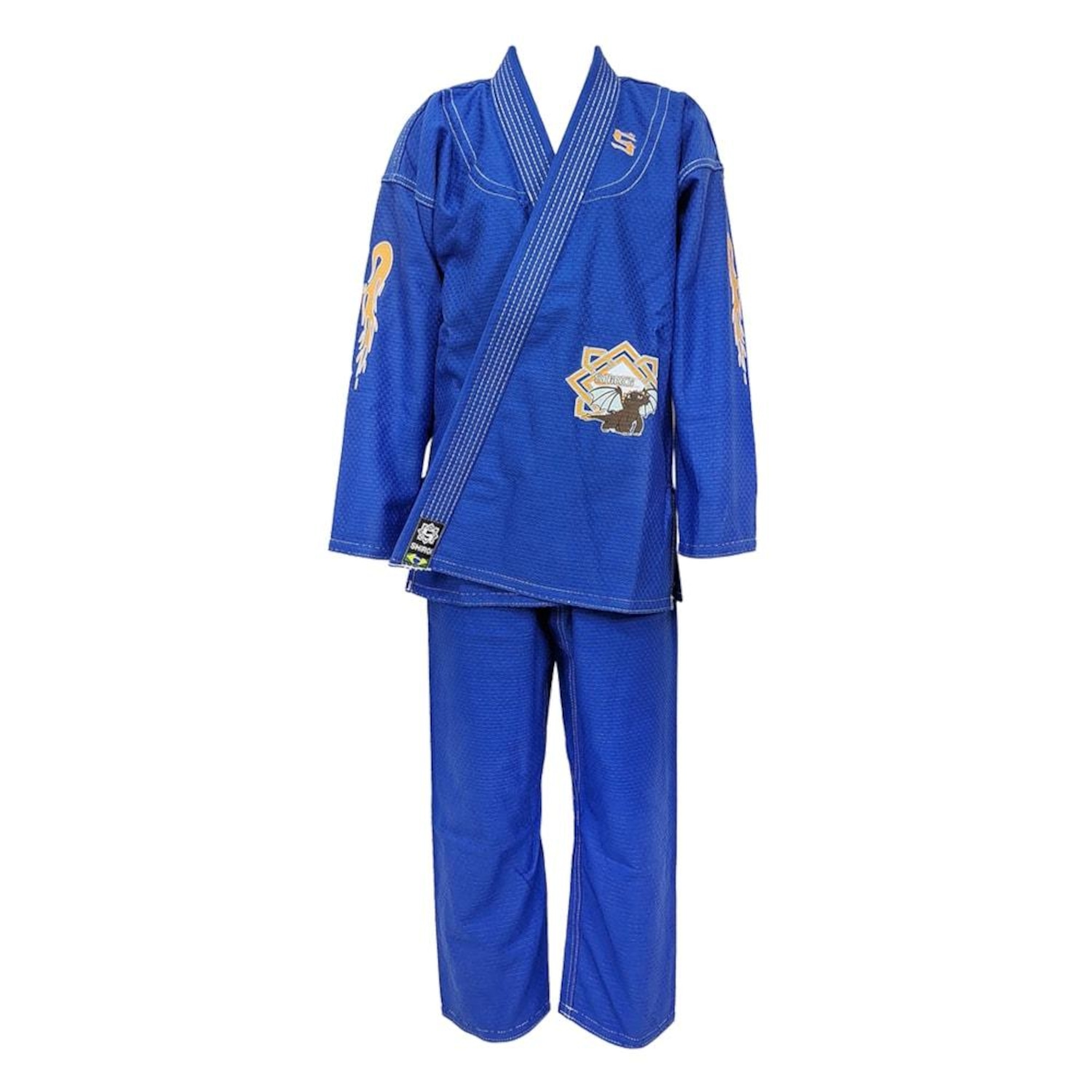 Kimono Jiu Jitsu Shiroi Drangon Infantill - Foto 1