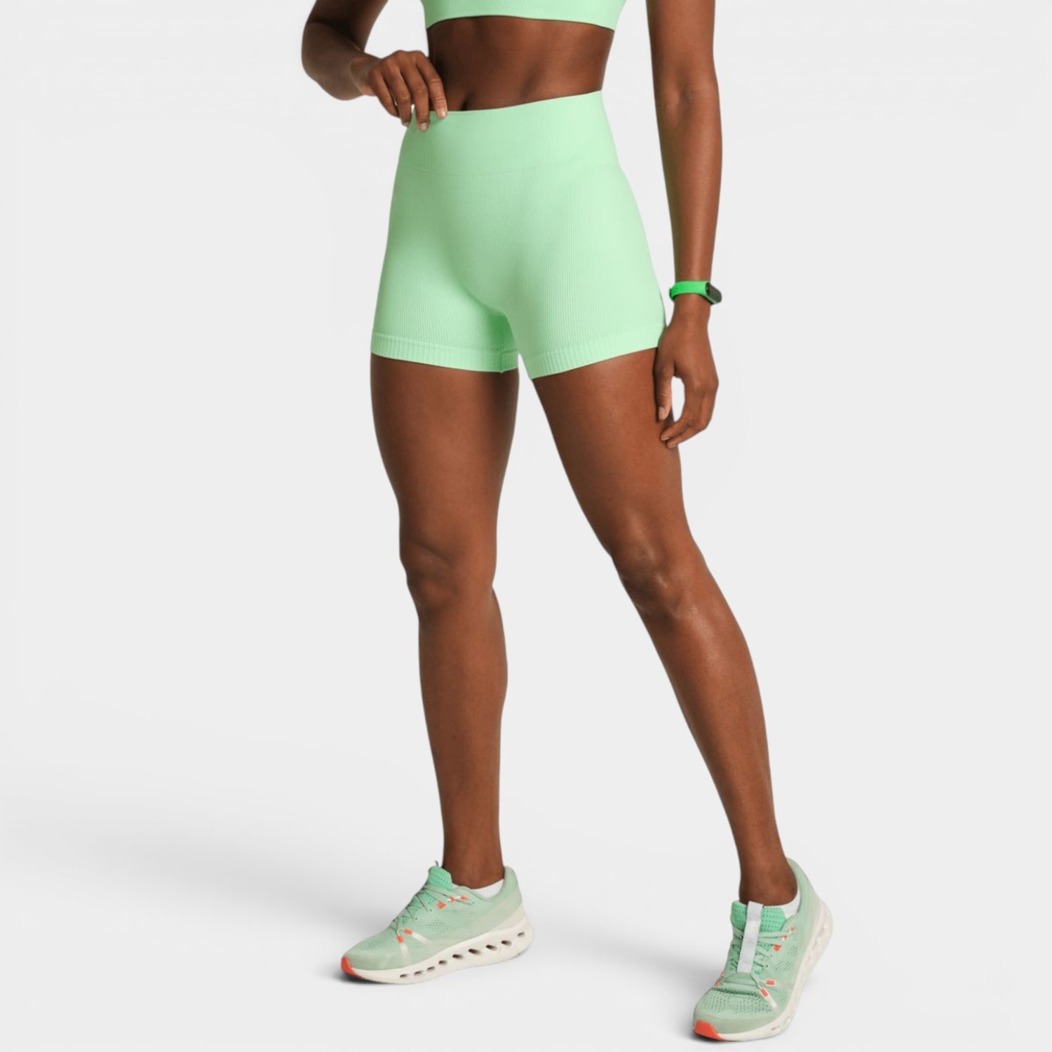 Short Legging Lupo Canelado Seamless - Feminina - Foto 3