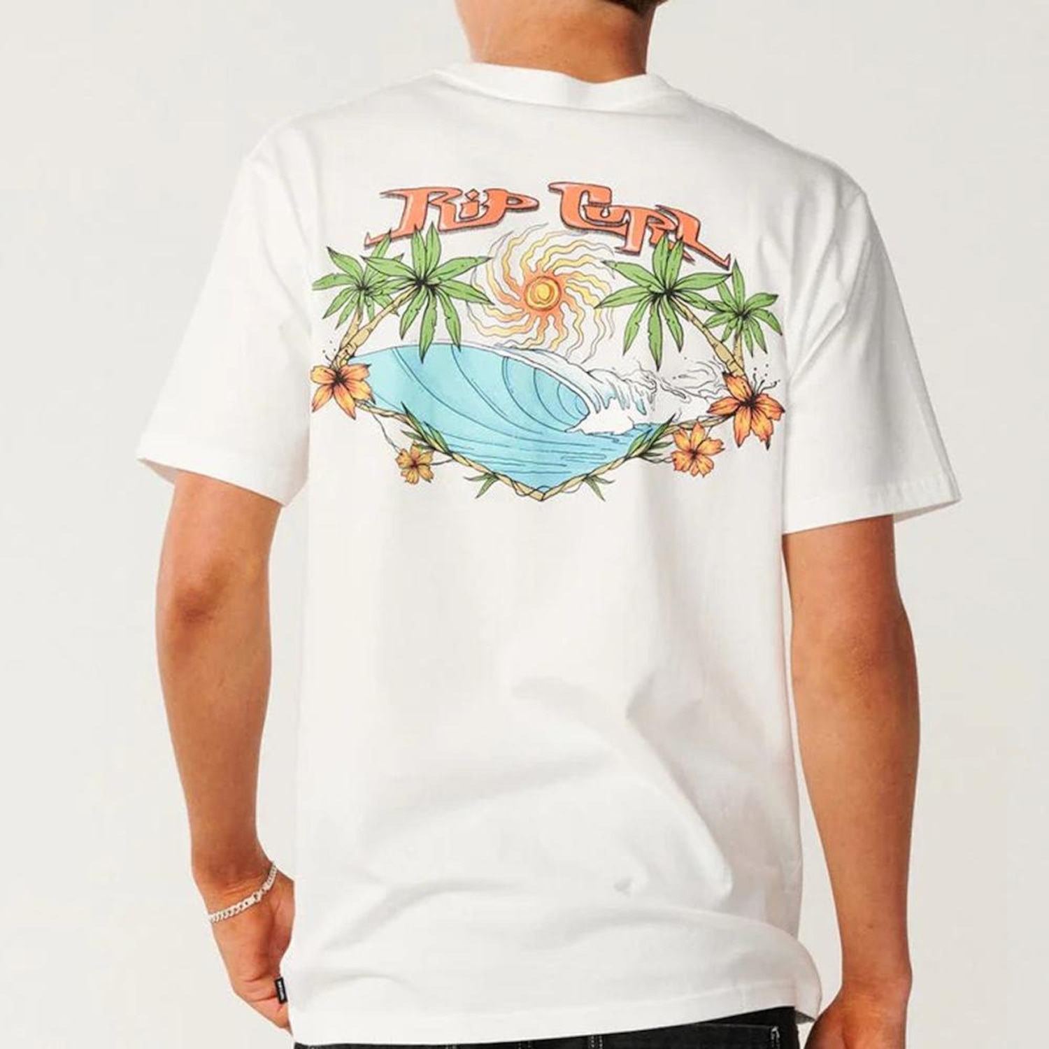 Camiseta Rip Curl Hazed And Tubed Masculina - Foto 2
