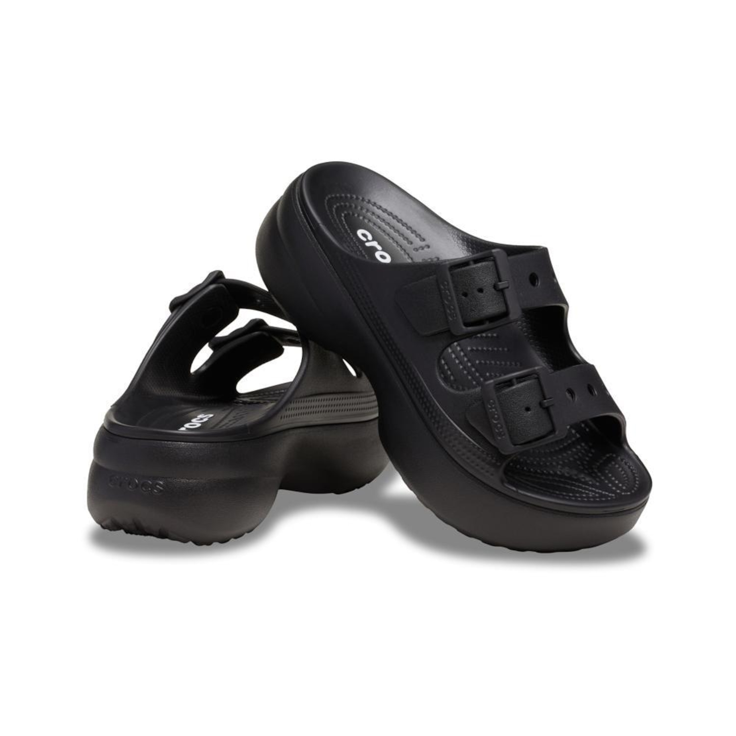 Sandália Feminina Crocs Saturday Platform Sandal - Foto 3