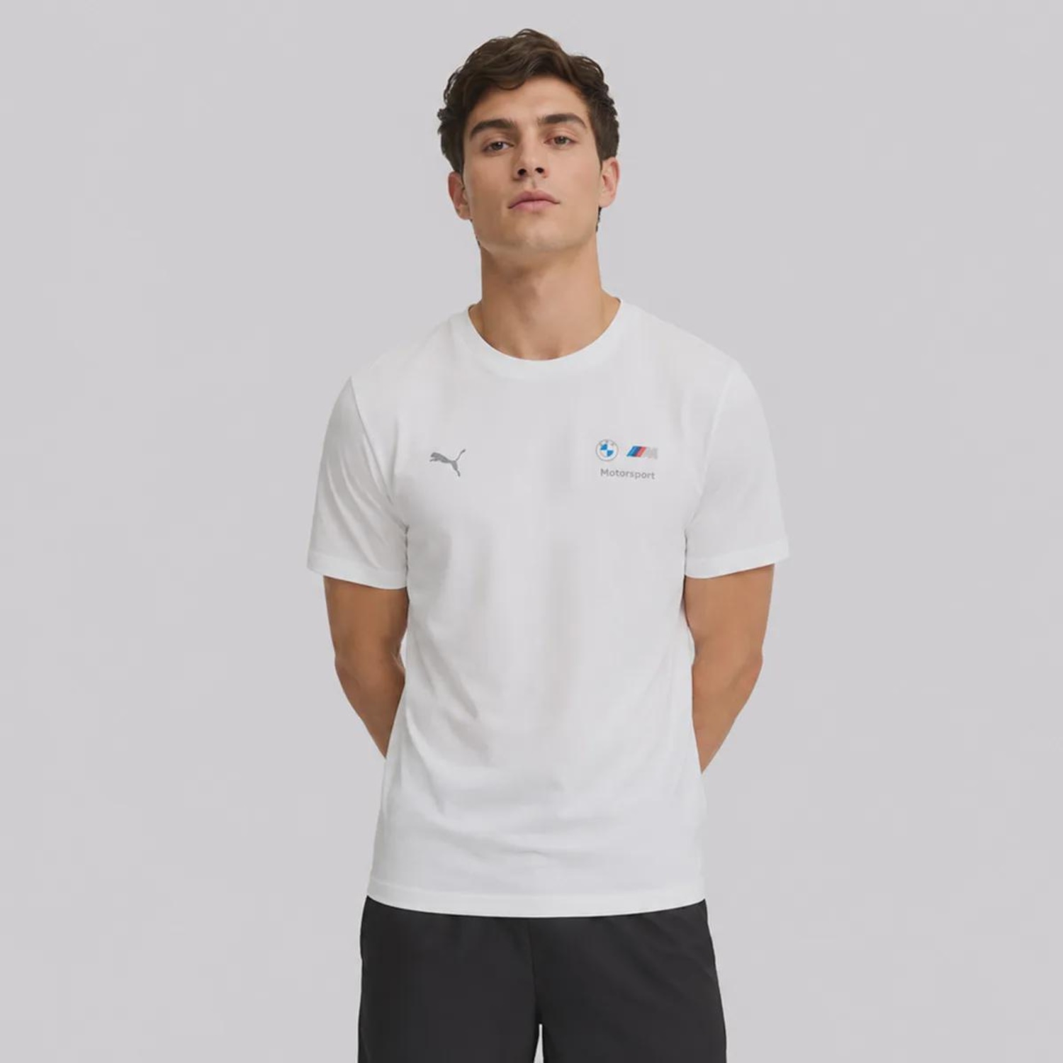 Camiseta Puma BMW Ess Logo Tee Masculina - Foto 1