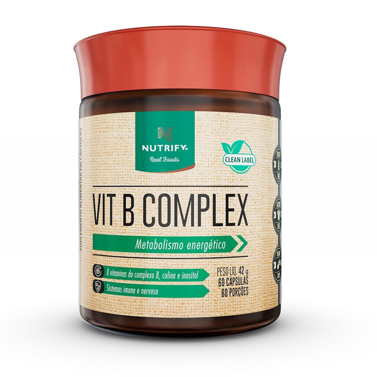 Vit B Complex Nutrify - Foto 1