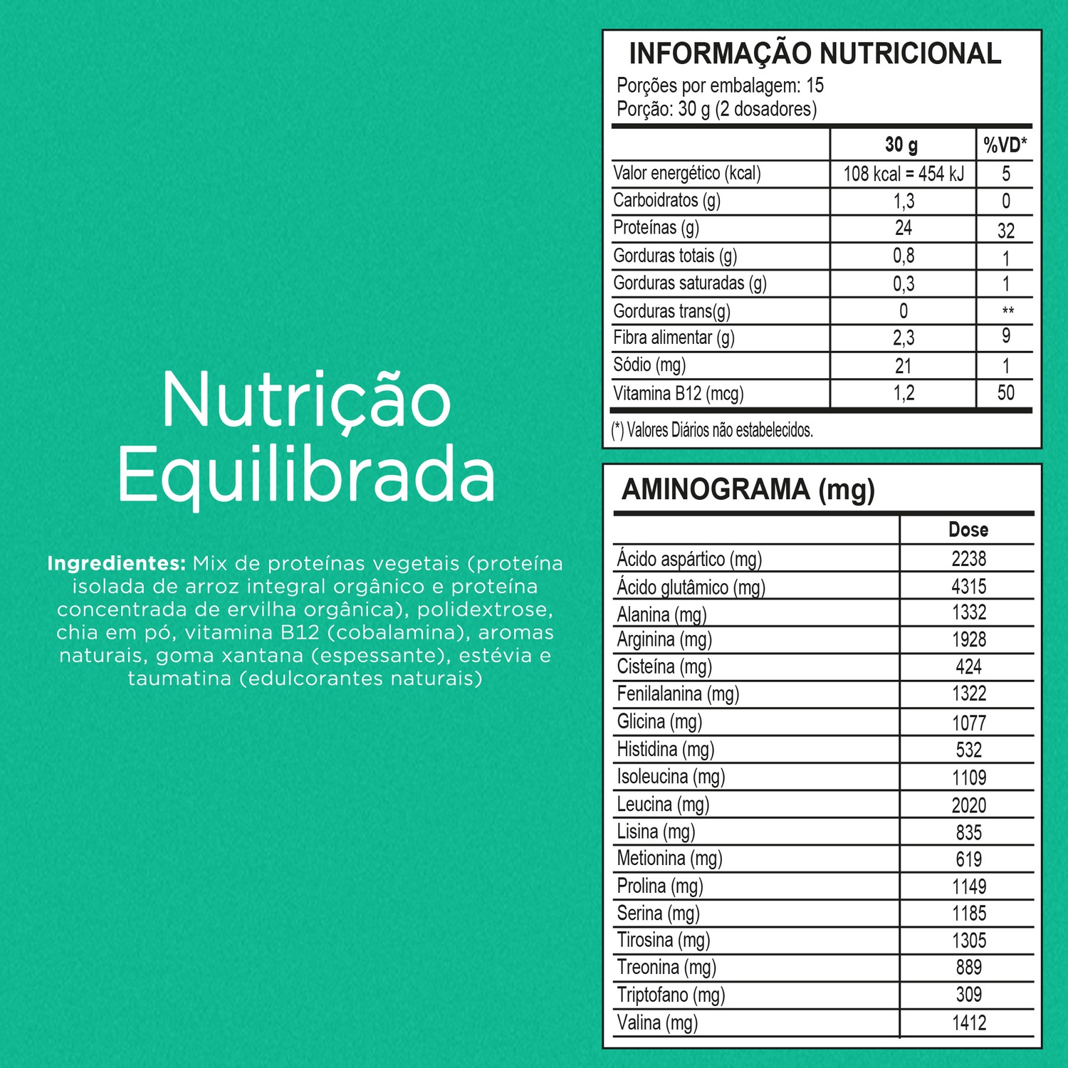 Nutrify Proteína Vegetal VeganPro 450g - Foto 3