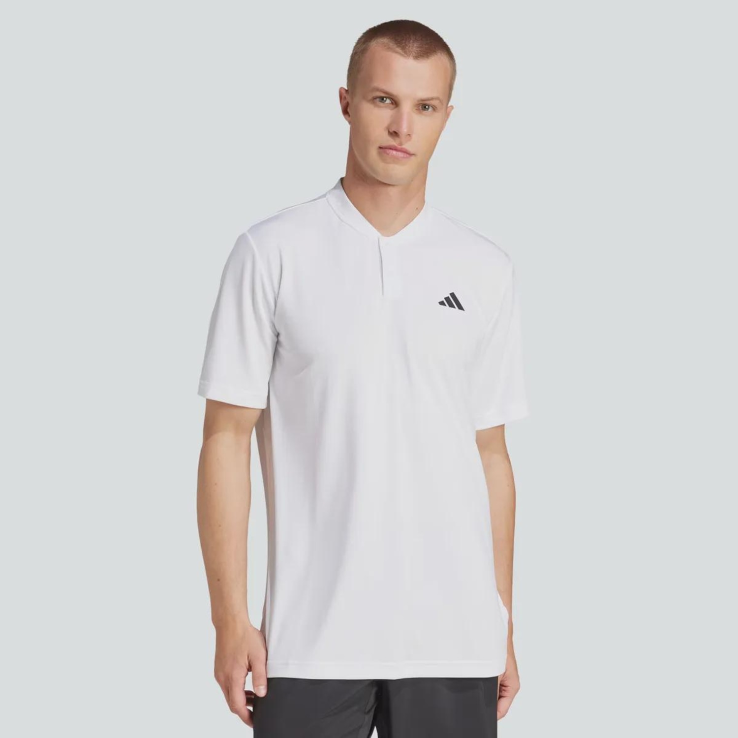 Camiseta Tennis adidas Club Henley Masculina - Foto 1