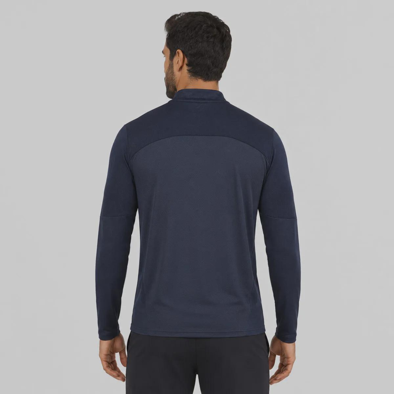 Blusão do Fluminense Puma Treino 1/4 Zip Top 2026 Masculino - Foto 4