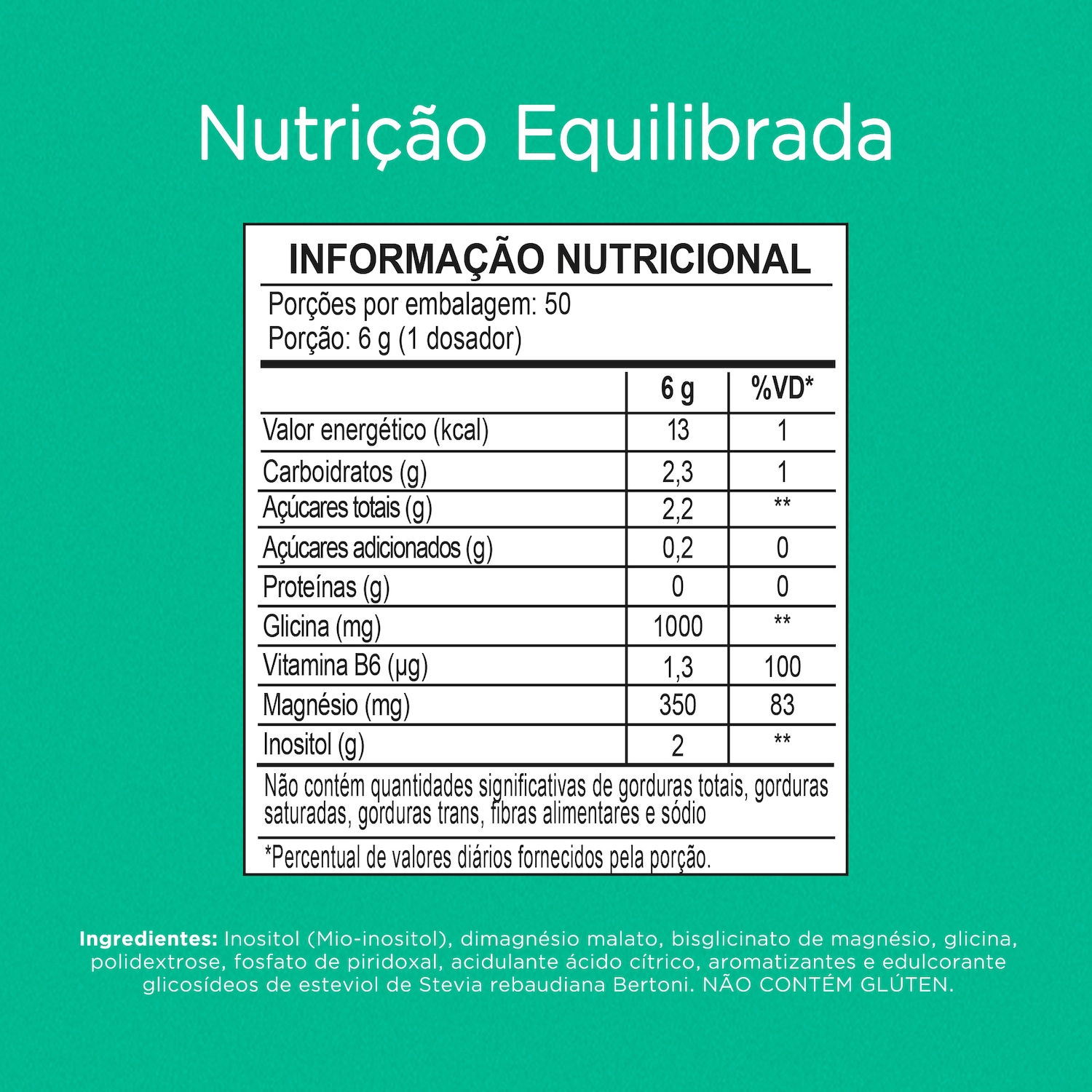 Nutrify Magnesium Inositol 300g - Foto 3