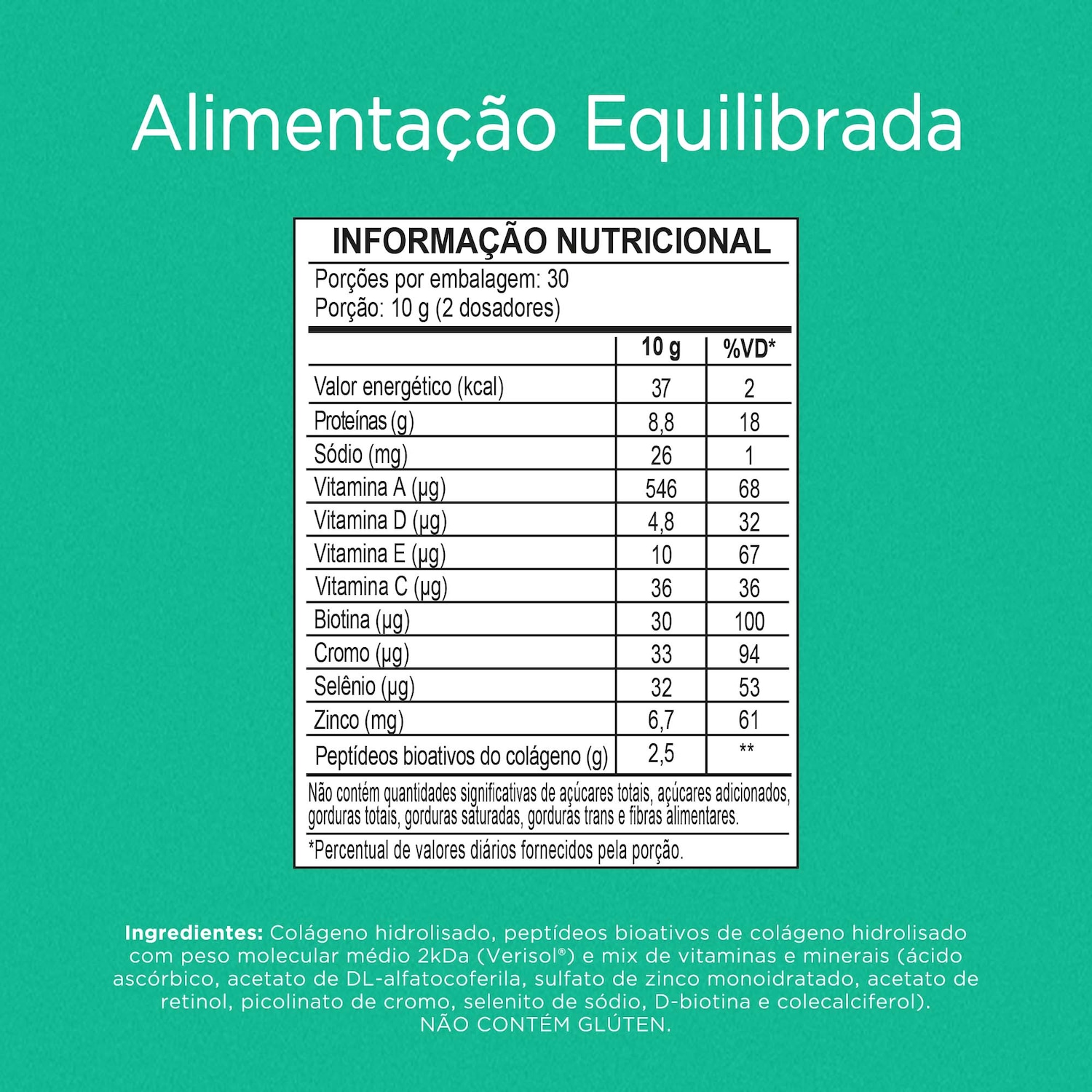 Nutrify Collagen Renew 300g - Pele, Cabelo e Unhas - Foto 4