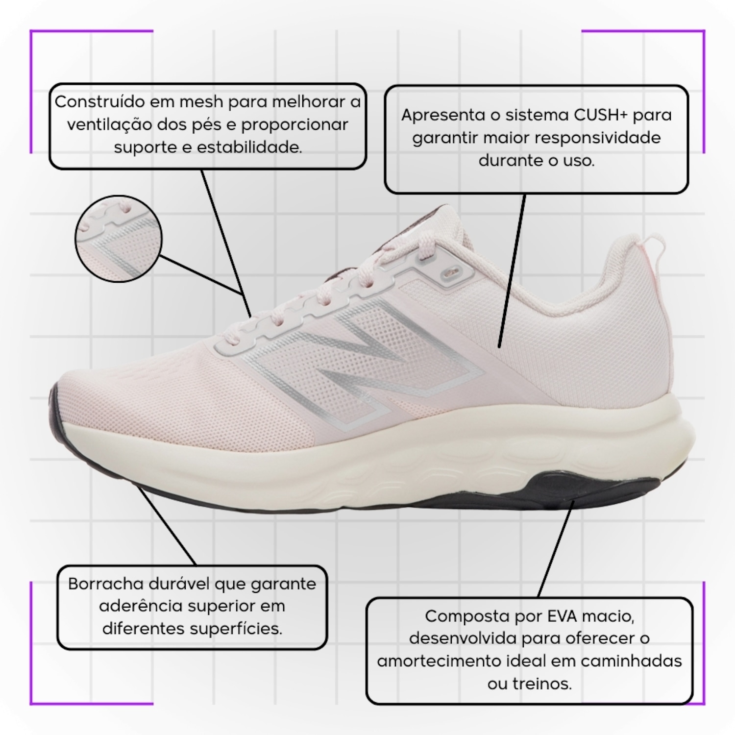 Tênis Feminino New Balance 460 V4 - Foto 3