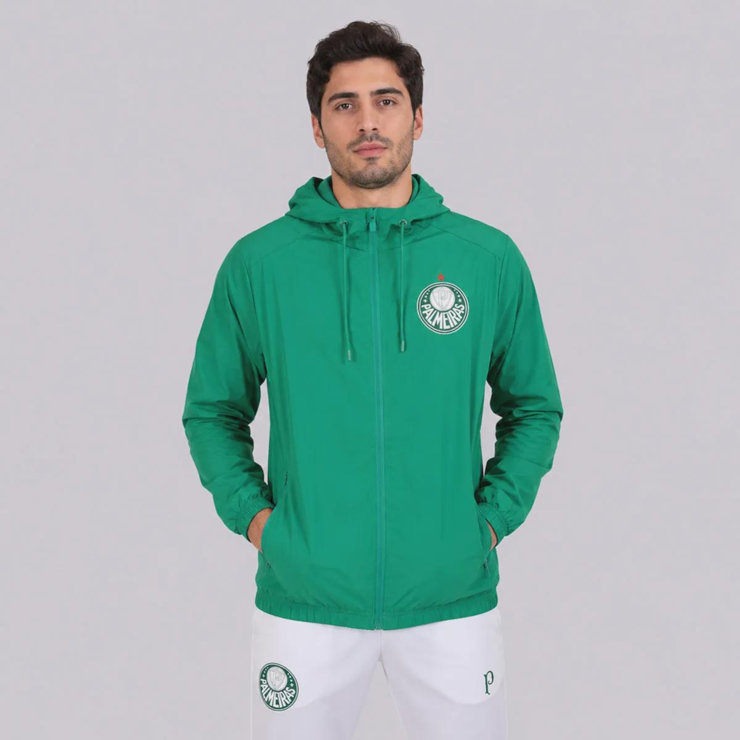 Jaqueta Corta Vento do Palmeiras 1914 Masculina - Foto 1