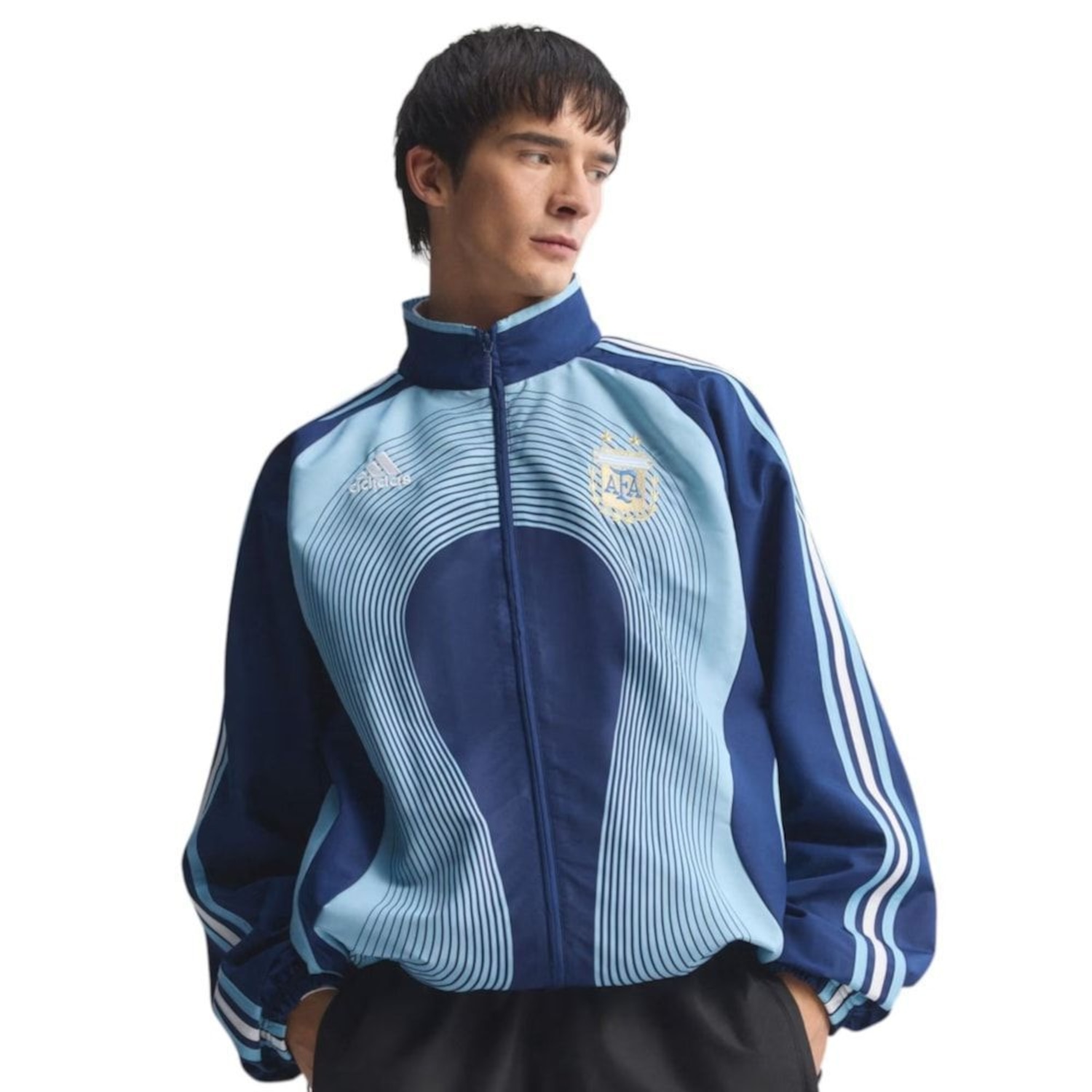 Jaqueta Argentina II 2006 adidas Masculina - Foto 1