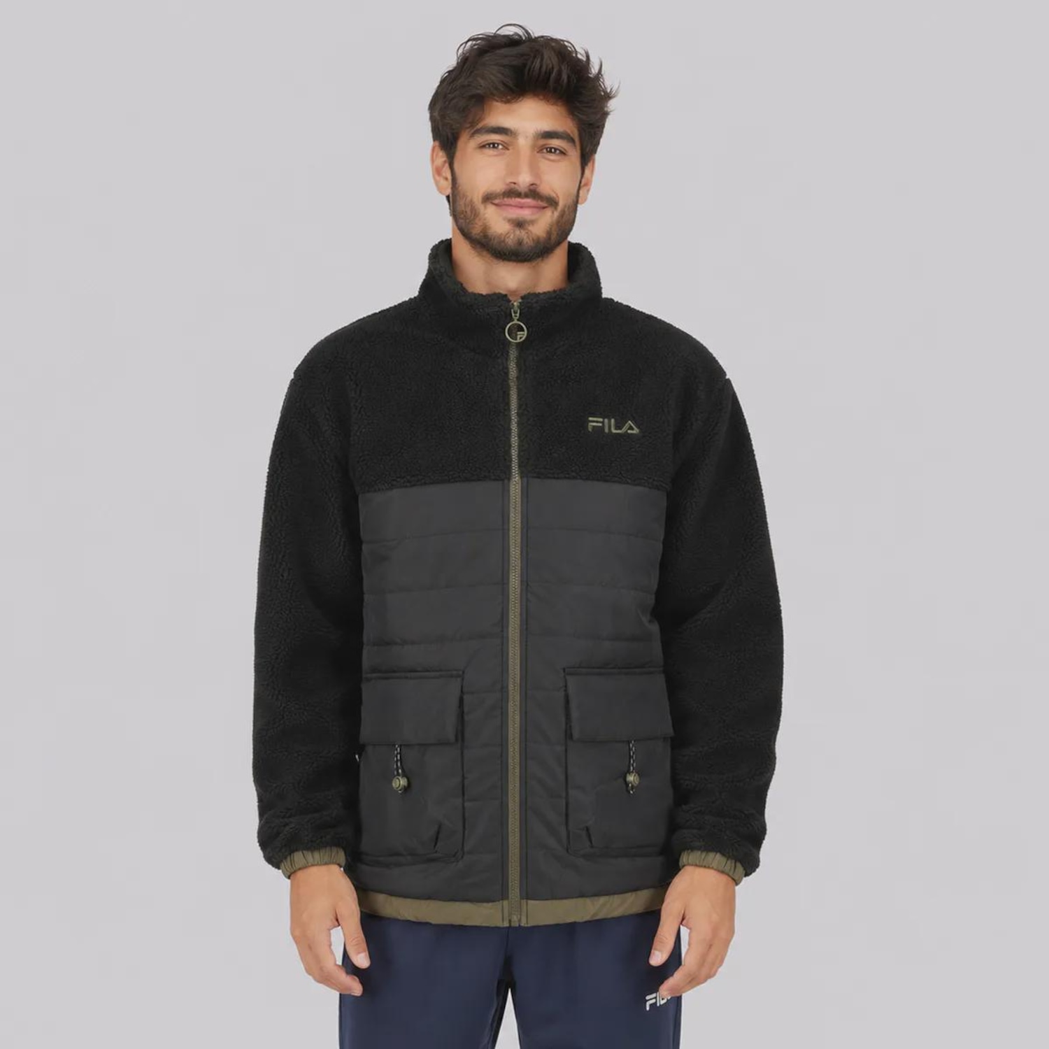 Jaqueta Fila Outer Mix Masculina - Foto 1