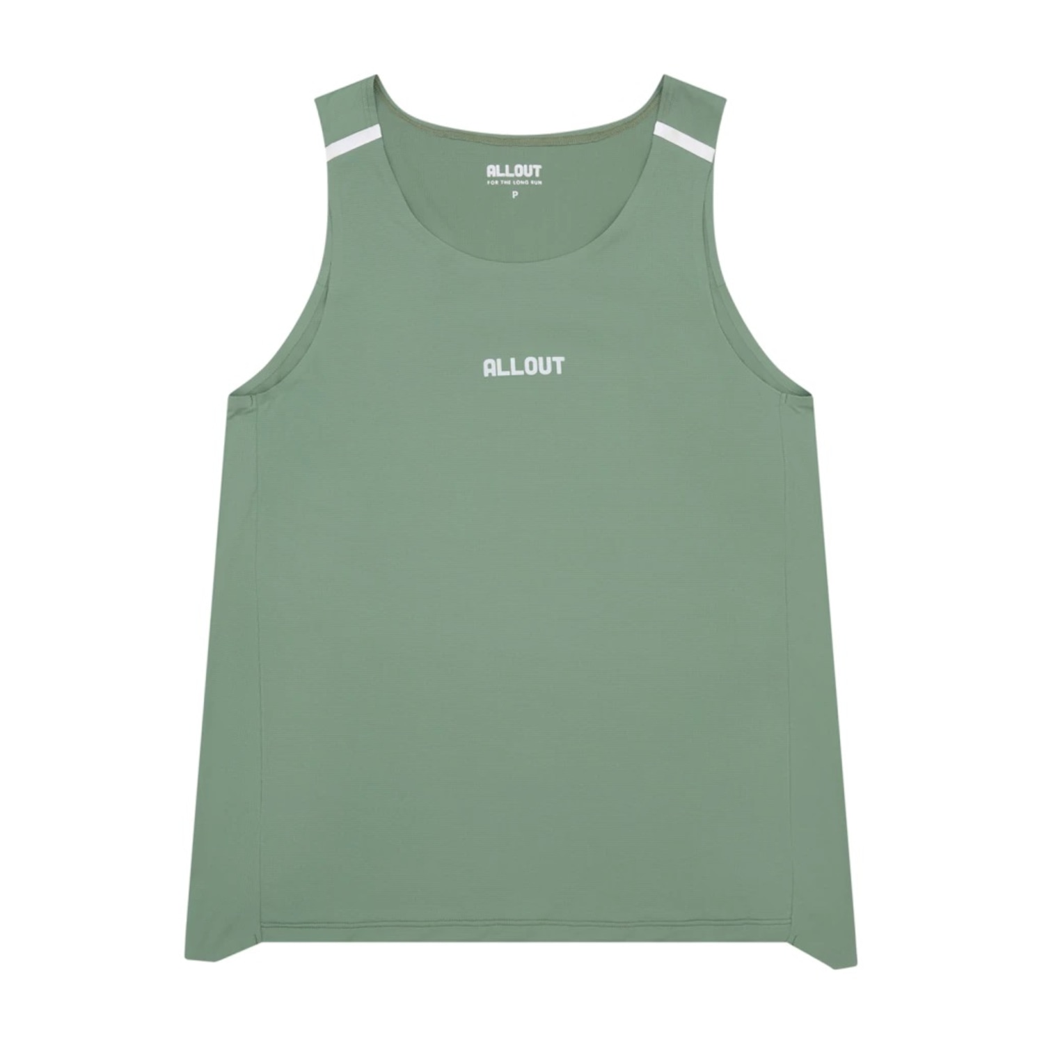 Camiseta Regata Feminina Racer com Refletivo All Out Run - Foto 1