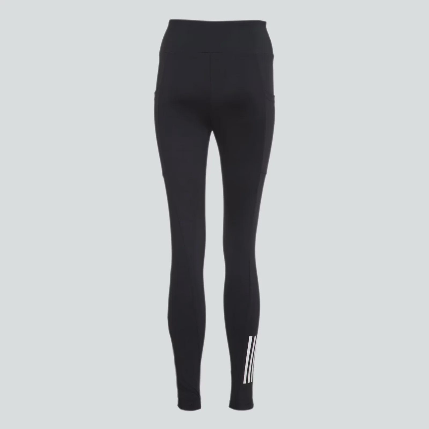Calça Legging adidas 3 Listras Com Bolso Feminina - Foto 2