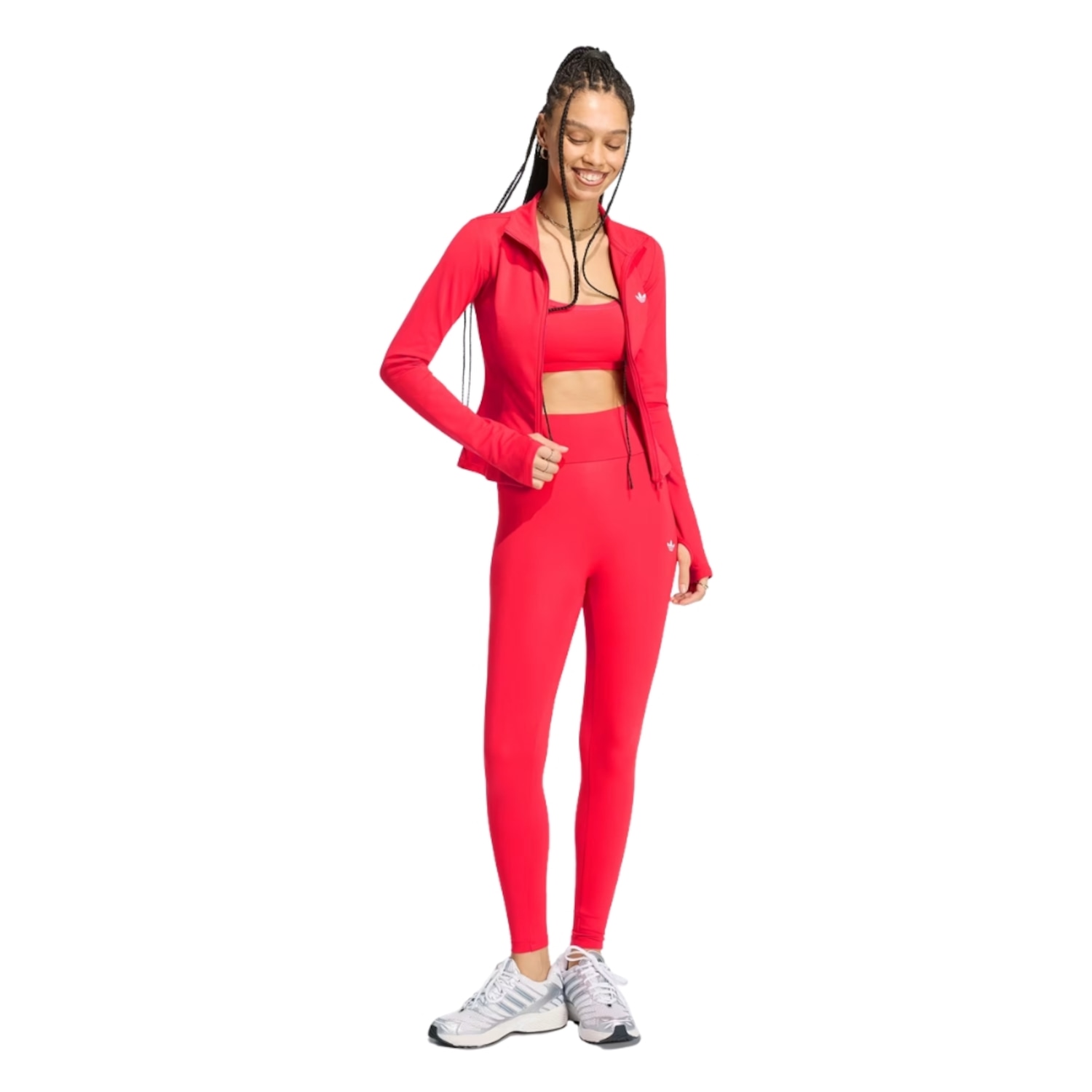 Jaqueta Feminina adidas de Poliéster Essentials - Foto 4