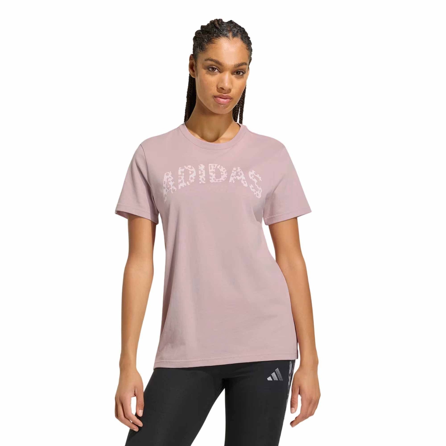 Camiseta adidas M/C Animal Loose Graphic Feminina - Foto 1