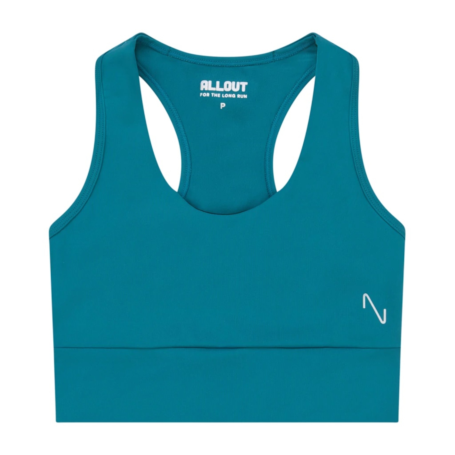 Top de Compressão All Out Pro Bolso Decote Nadador - Feminino - Foto 1