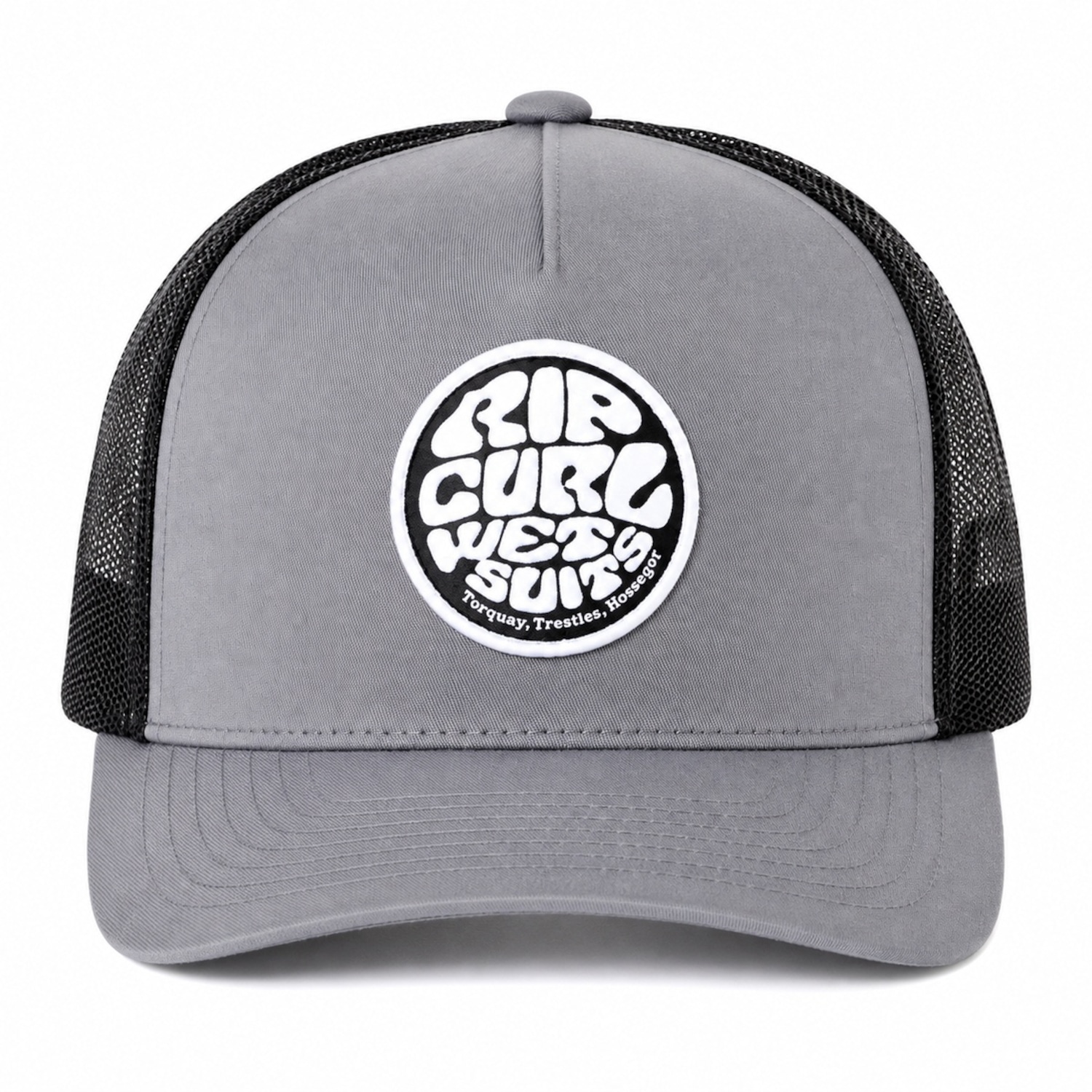Boné Masculino Rip Curl Wetsuit Icon Trucker Aba Curva - Foto 2