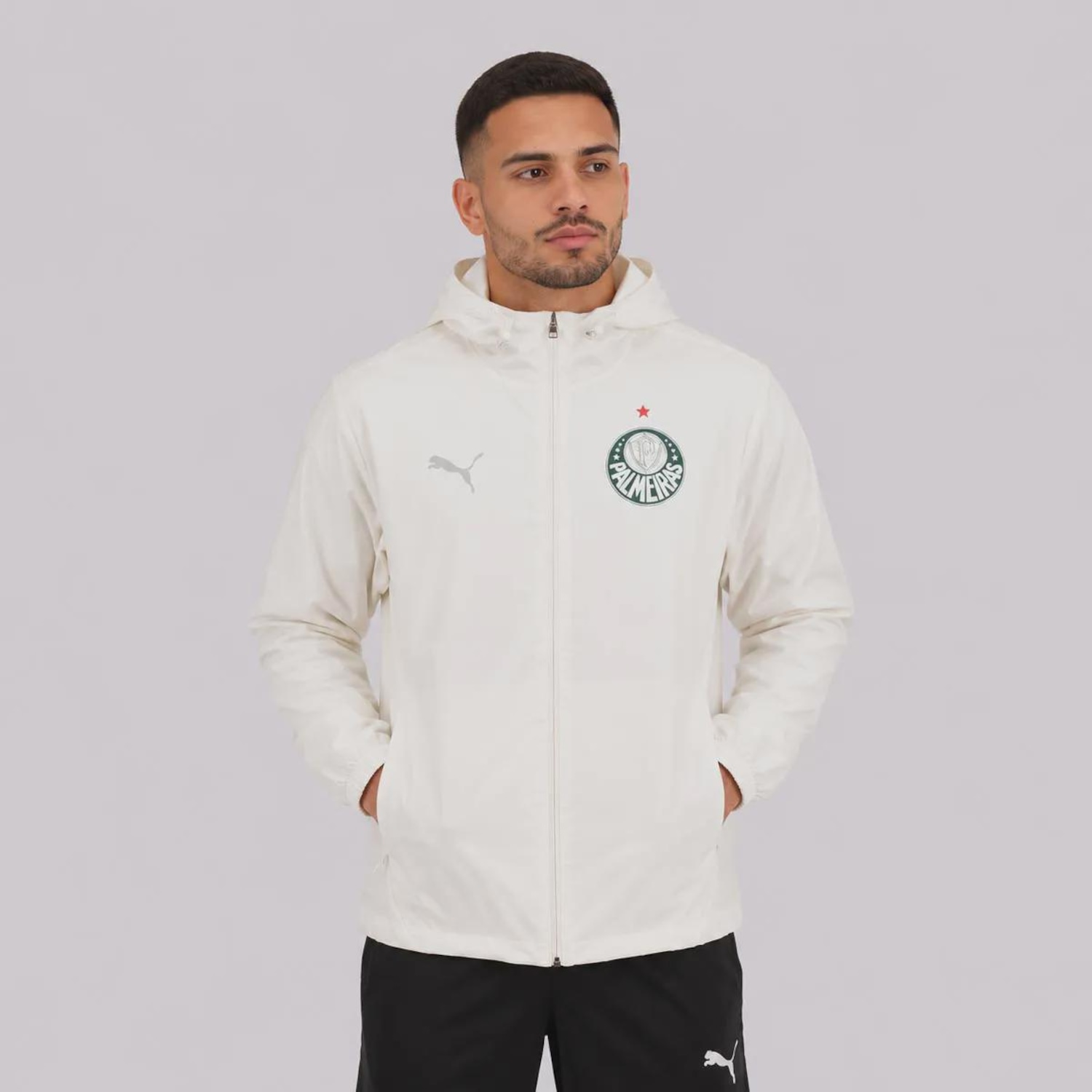 Jaqueta do Palmeiras Puma Treino Masculina - Foto 3