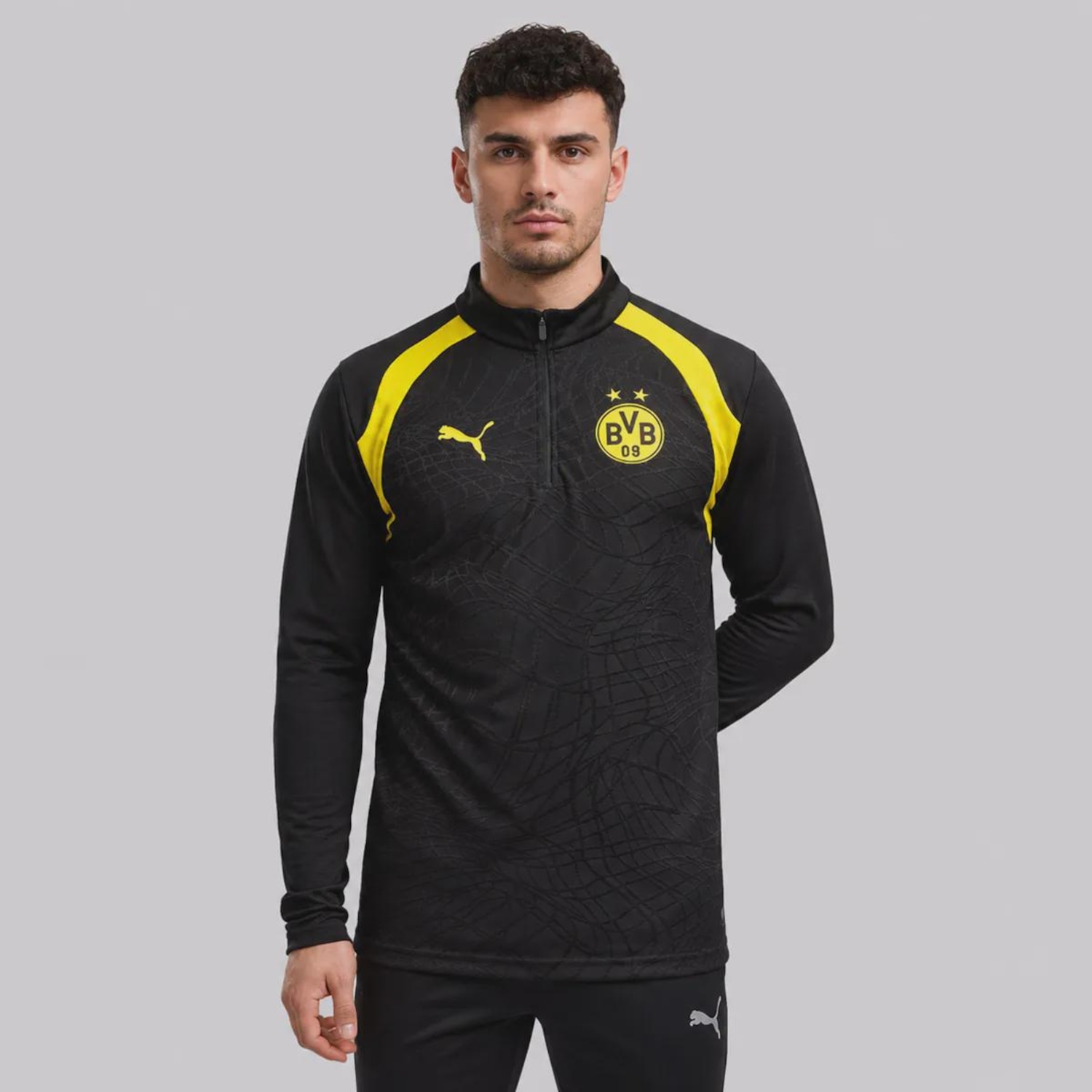 Blusão do Borussia Dortmund Treino Puma Masculino - Foto 1