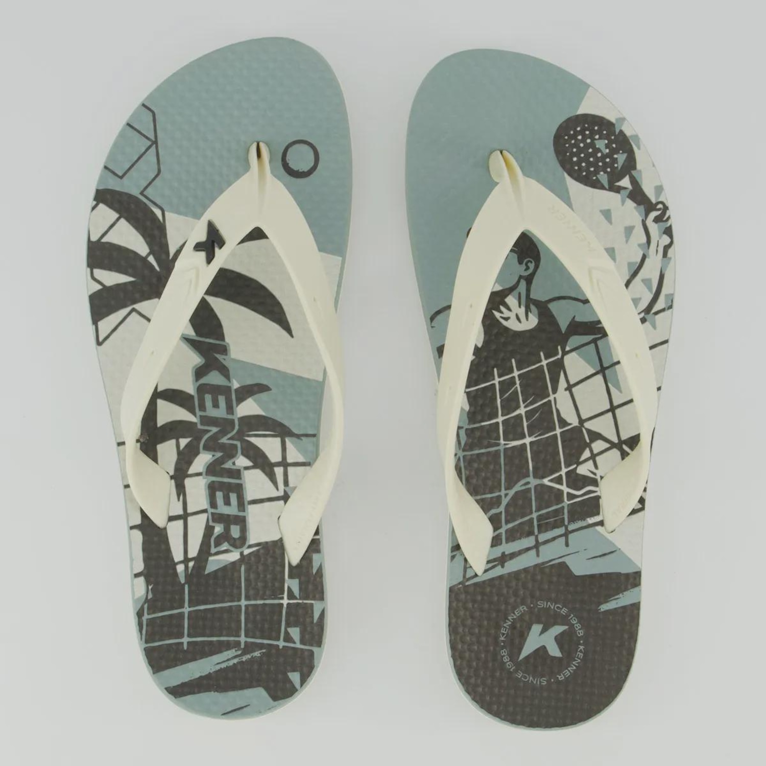 Chinelo Kenner Summer Beach Tenis Masculino - Foto 1