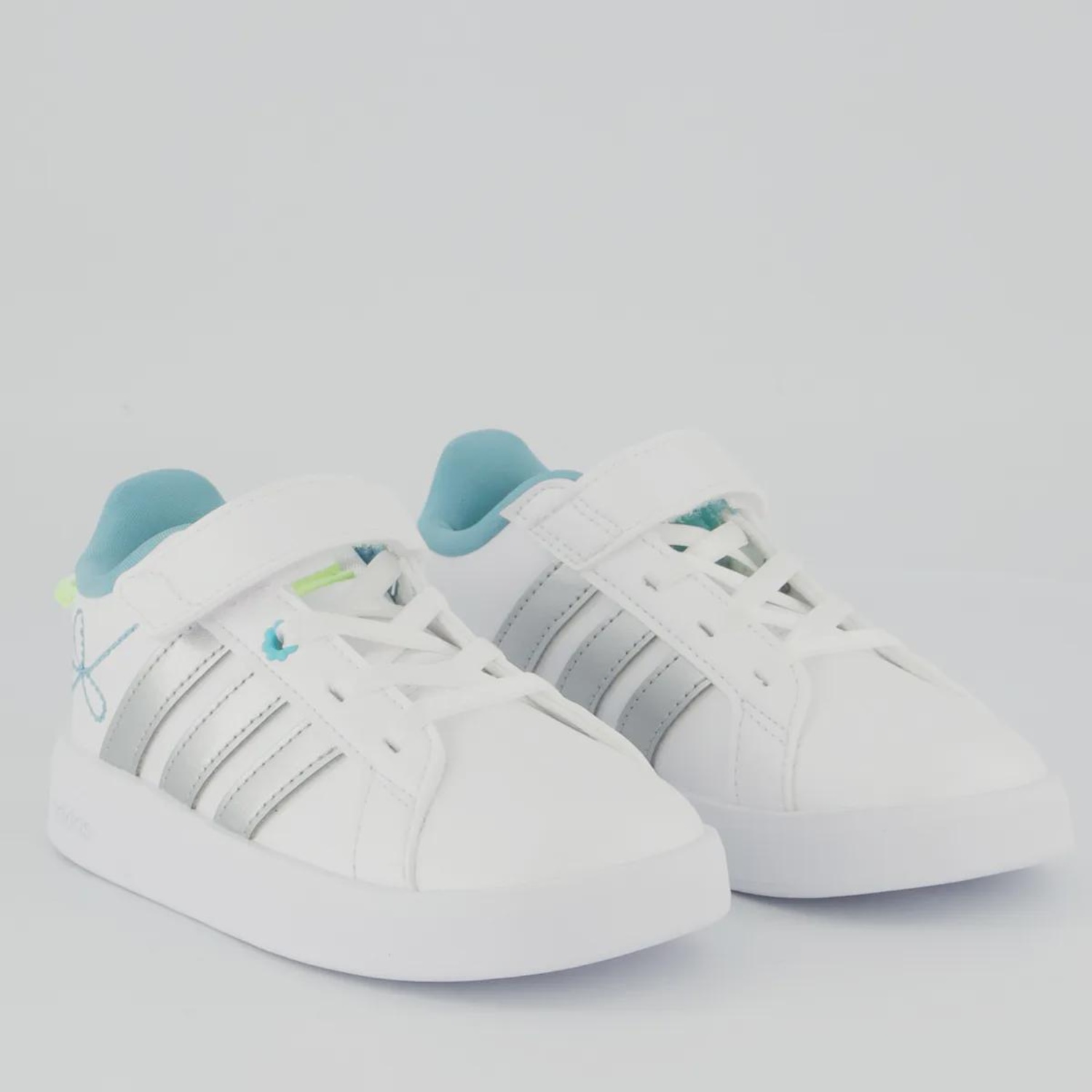 Tênis Infantil adidas Grand Court 3.0 EL - Foto 2