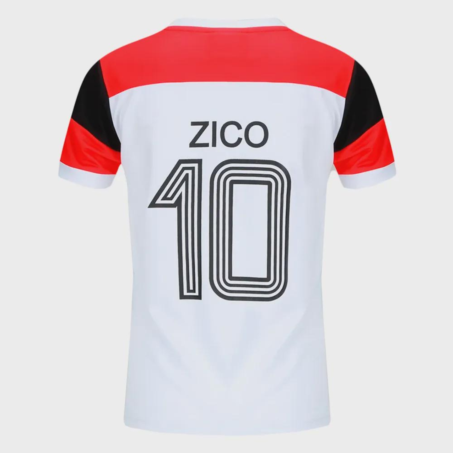Camiseta do Flamengo Retrô Zico Braziline Masculina - Foto 2