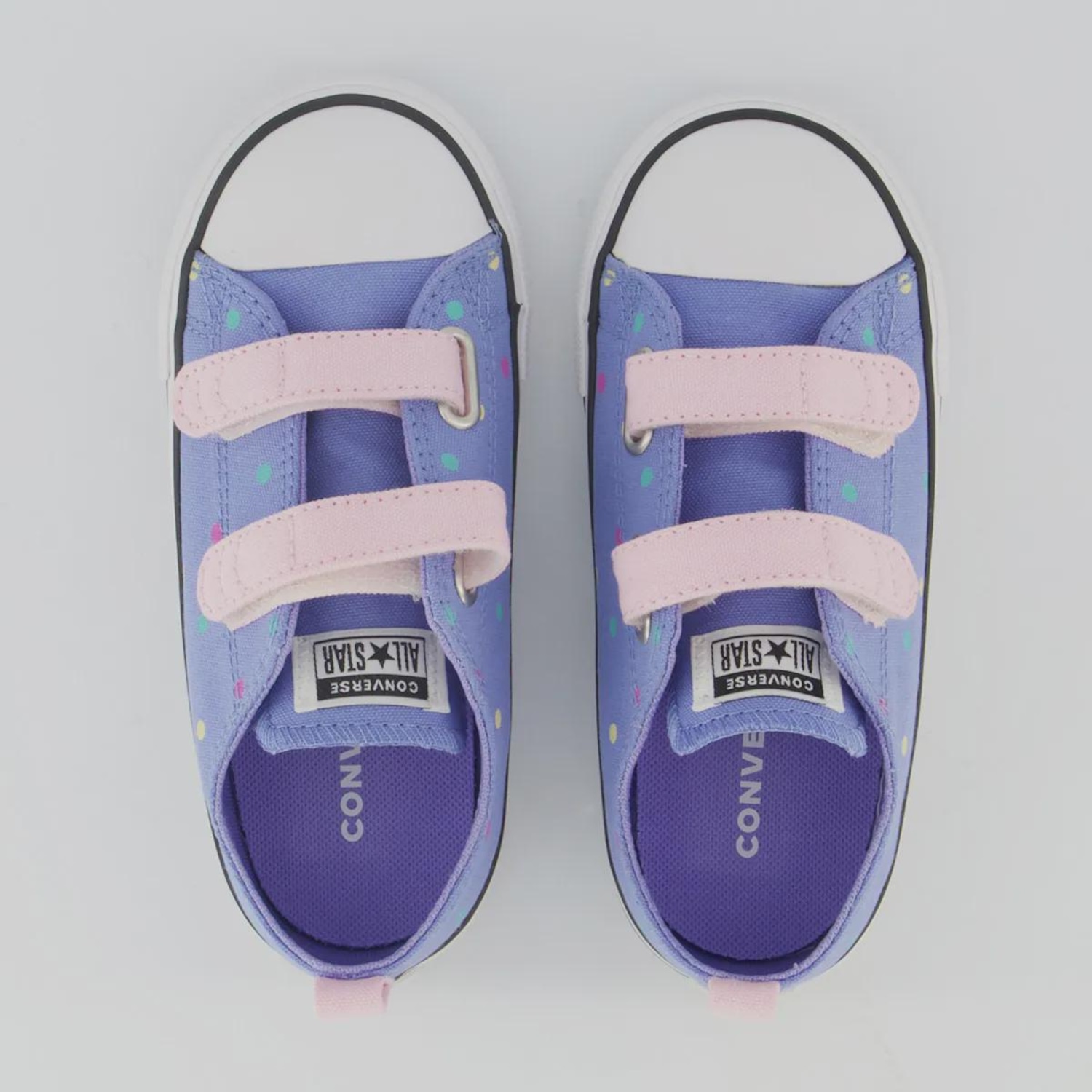 Tênis Infantil Converse All Star Chuck Taylor Poá 2V - Foto 4