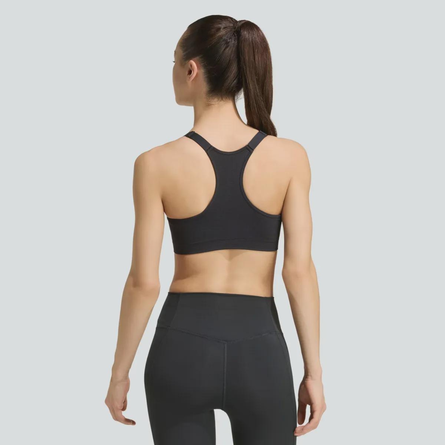 Kit 2 Tops adidas Optime Essentials Suporte Leve Feminino - Foto 3